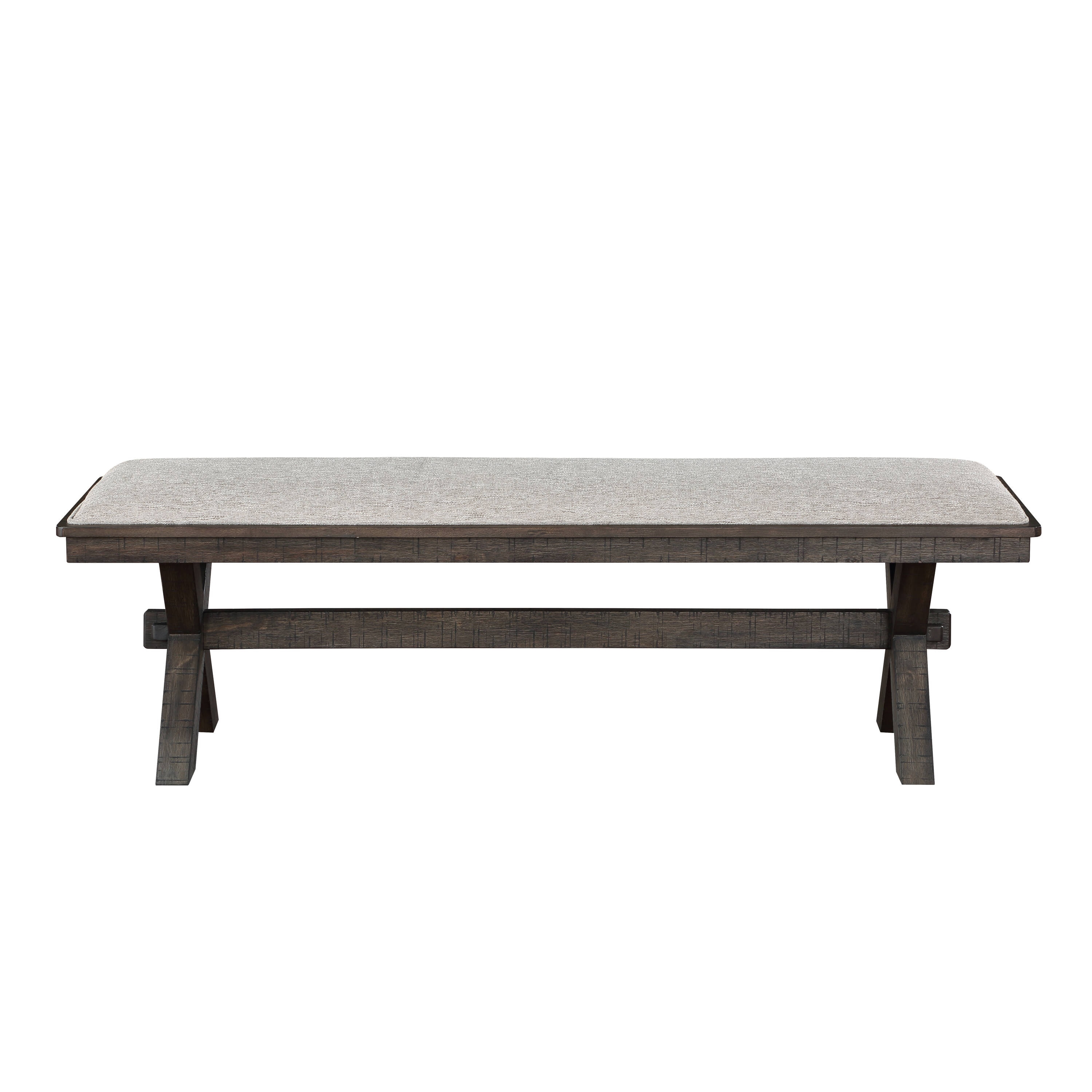 Steve Silver RV500BN Riverdale Oatmeal Dining Bench