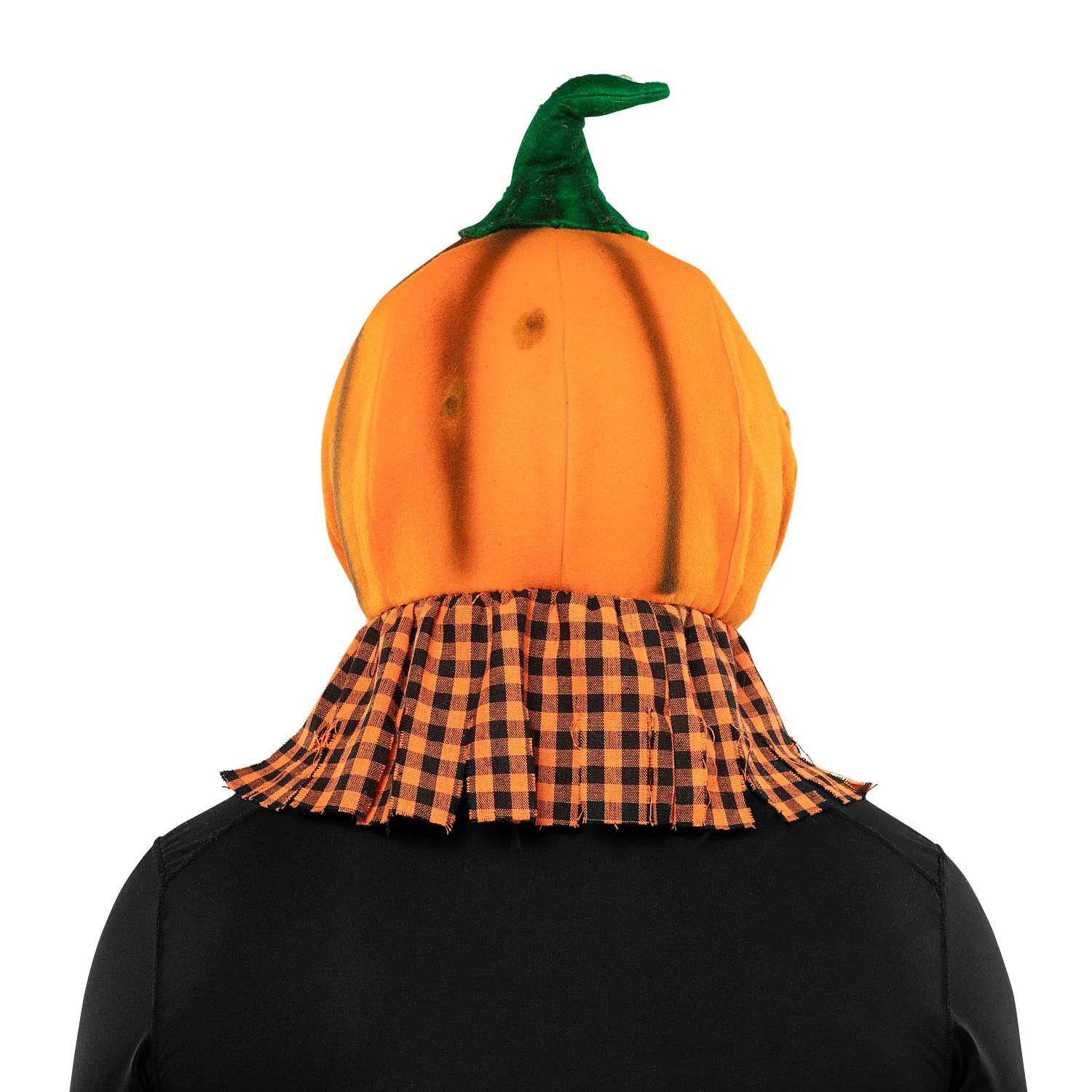 Morris Costumes Adults Scarecrow Pumpkin Head Halloween Mask with