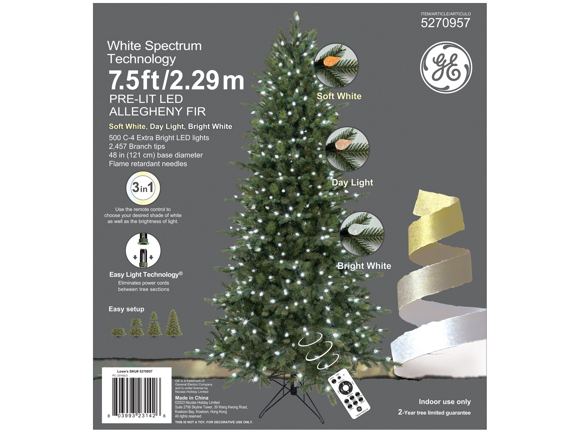 GE 23142LO Artificial-Christmas-Trees - View #13
