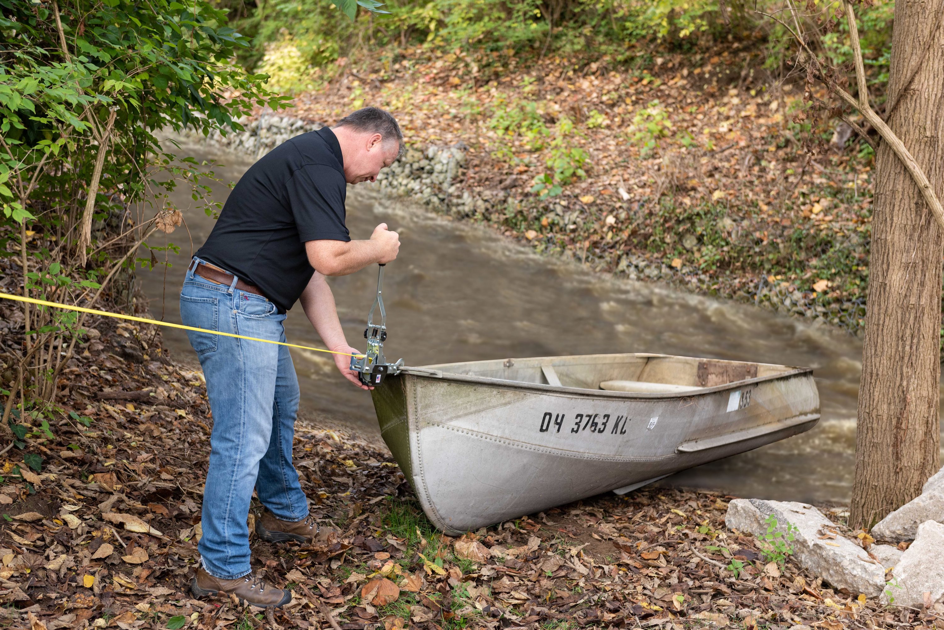 8-foot foam board rowboat prop