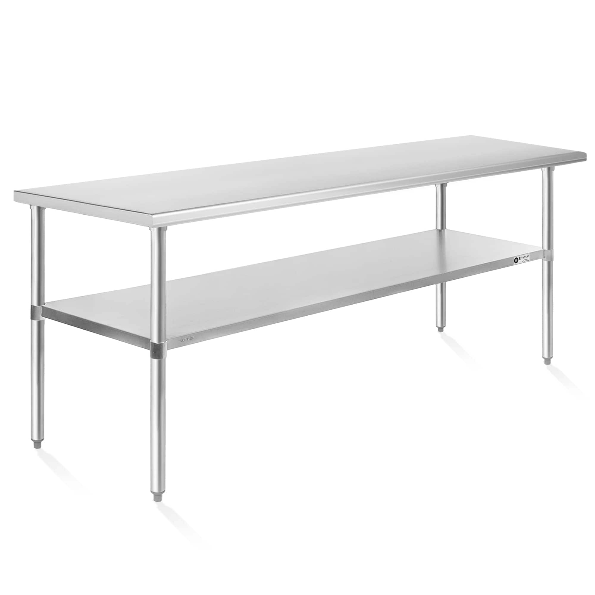KUTLER PREP-KT-14. 30 x 72 NSF Commercial Stainless Steel Table for Kitchen Prep and Work