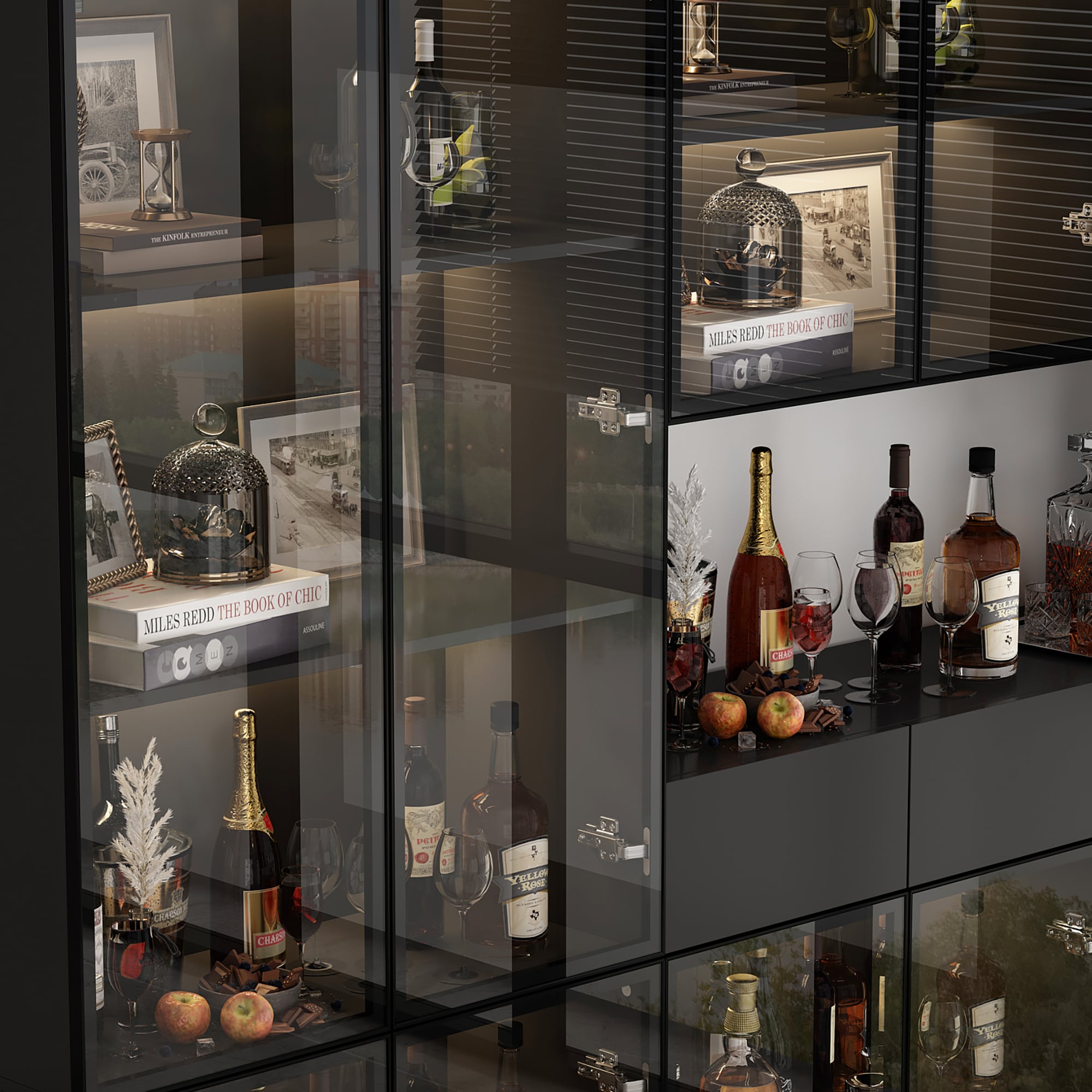 FUFU&GAGA JH0374+375 bookcases - View #10
