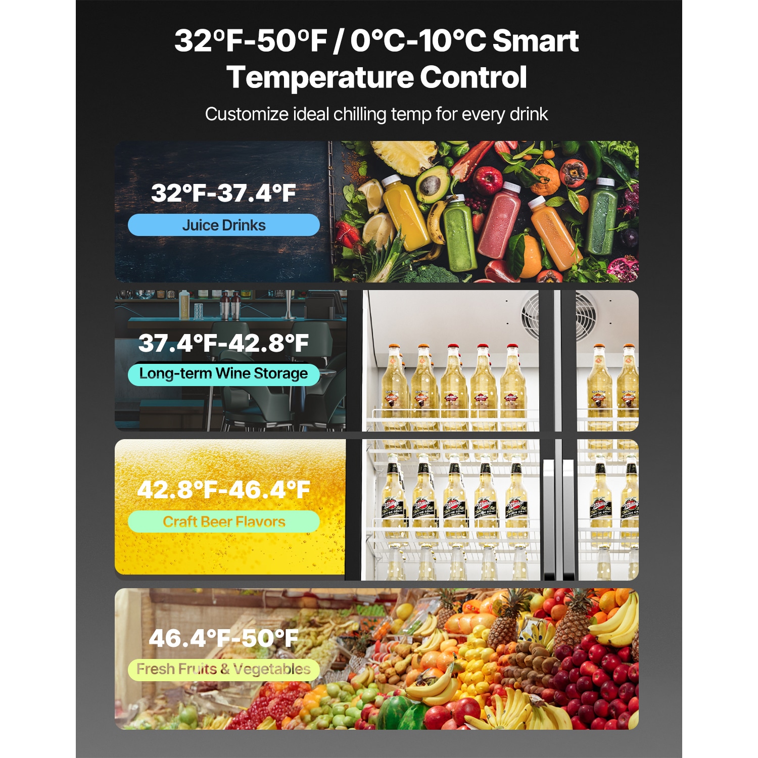 VEVOR SCSMBLMBXBDD06600V1 Commercial-Refrigerators - View #4
