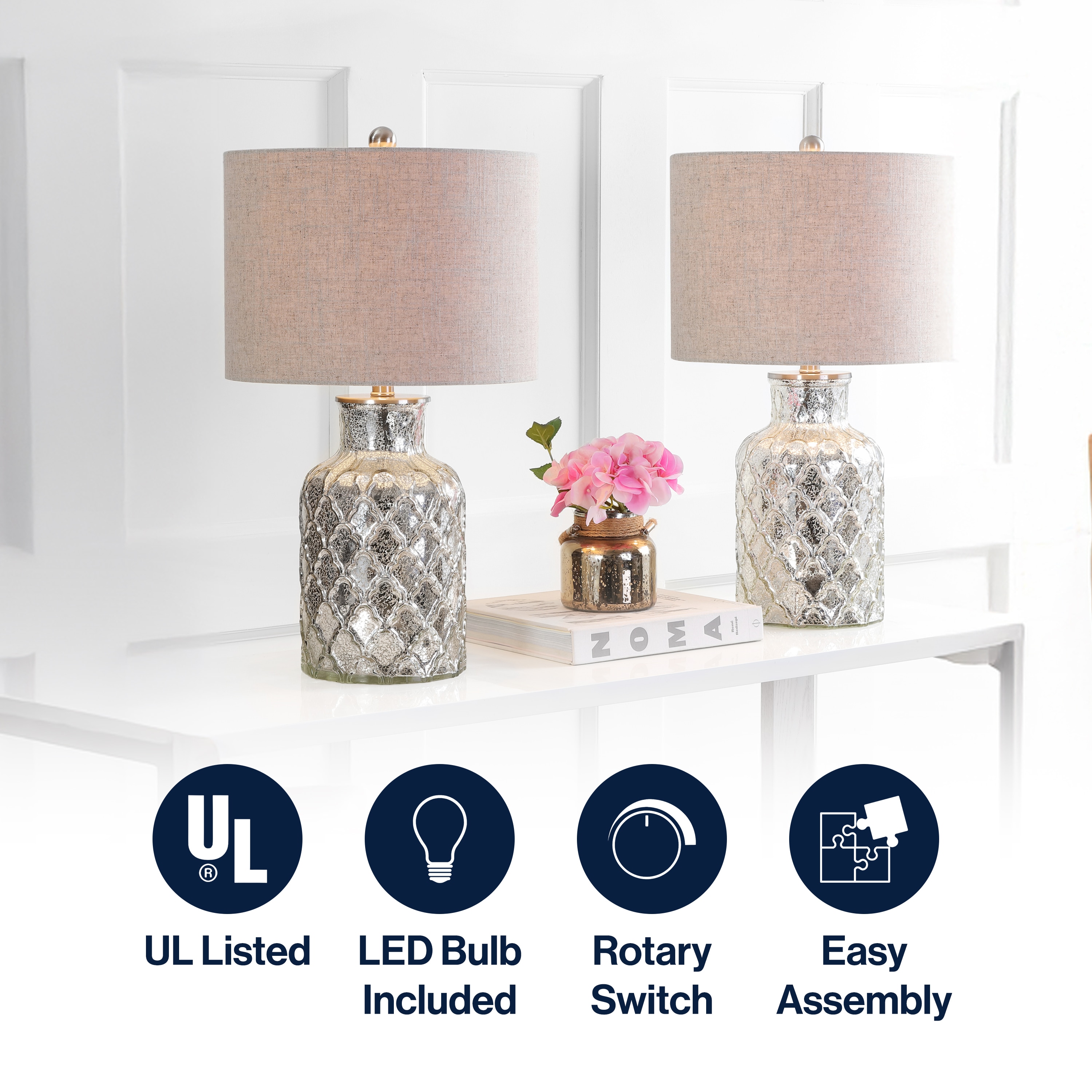 JONATHAN  Y JYL1075A-SET2 Table-Lamps - View #3