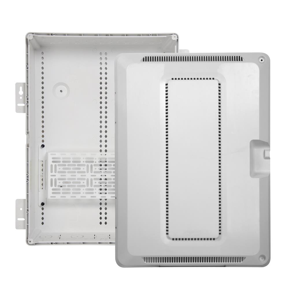 Legrand Plastic 20 In. Enclosure W/Hinged Door and Bracket in the Network & department at Lowes.com