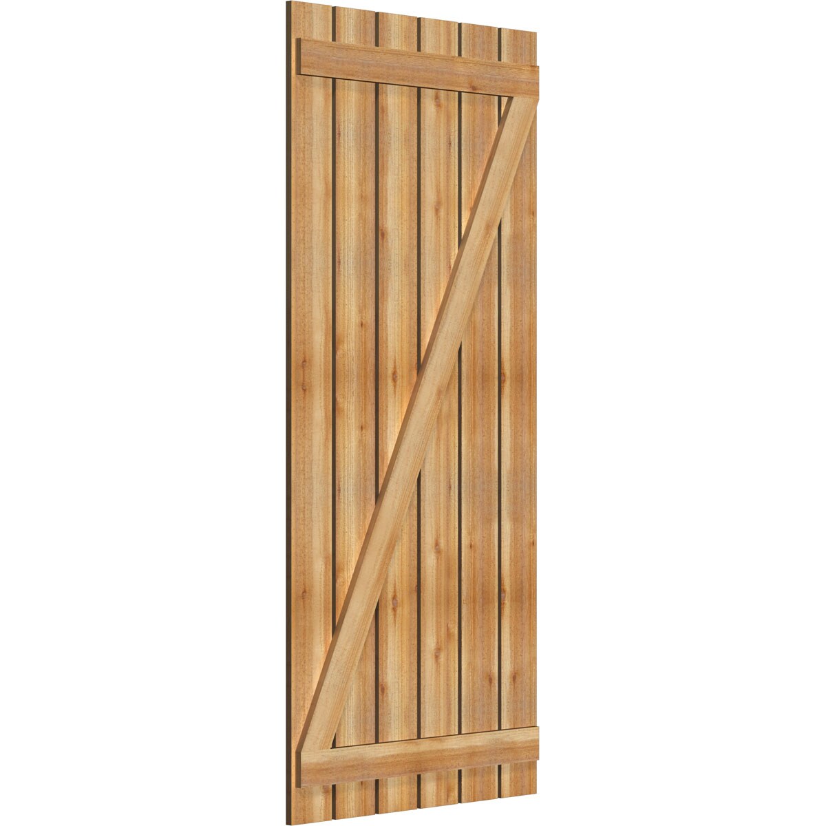 Ekena Millwork RBS06Z35X077RWR Exterior-Shutters - View #2