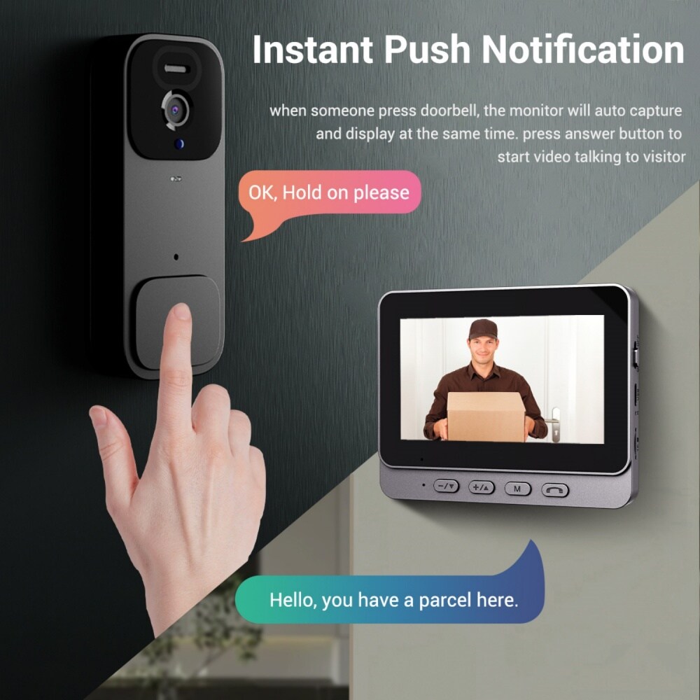 Upsimples X7-B Video-Doorbells - View #8