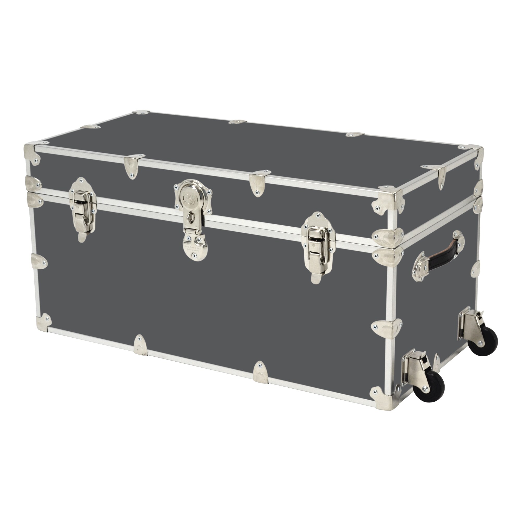 Rhino Trunk and Case RAXX-ST-RW 45-Gallon (s) Slate Wheeled Storage Trunk