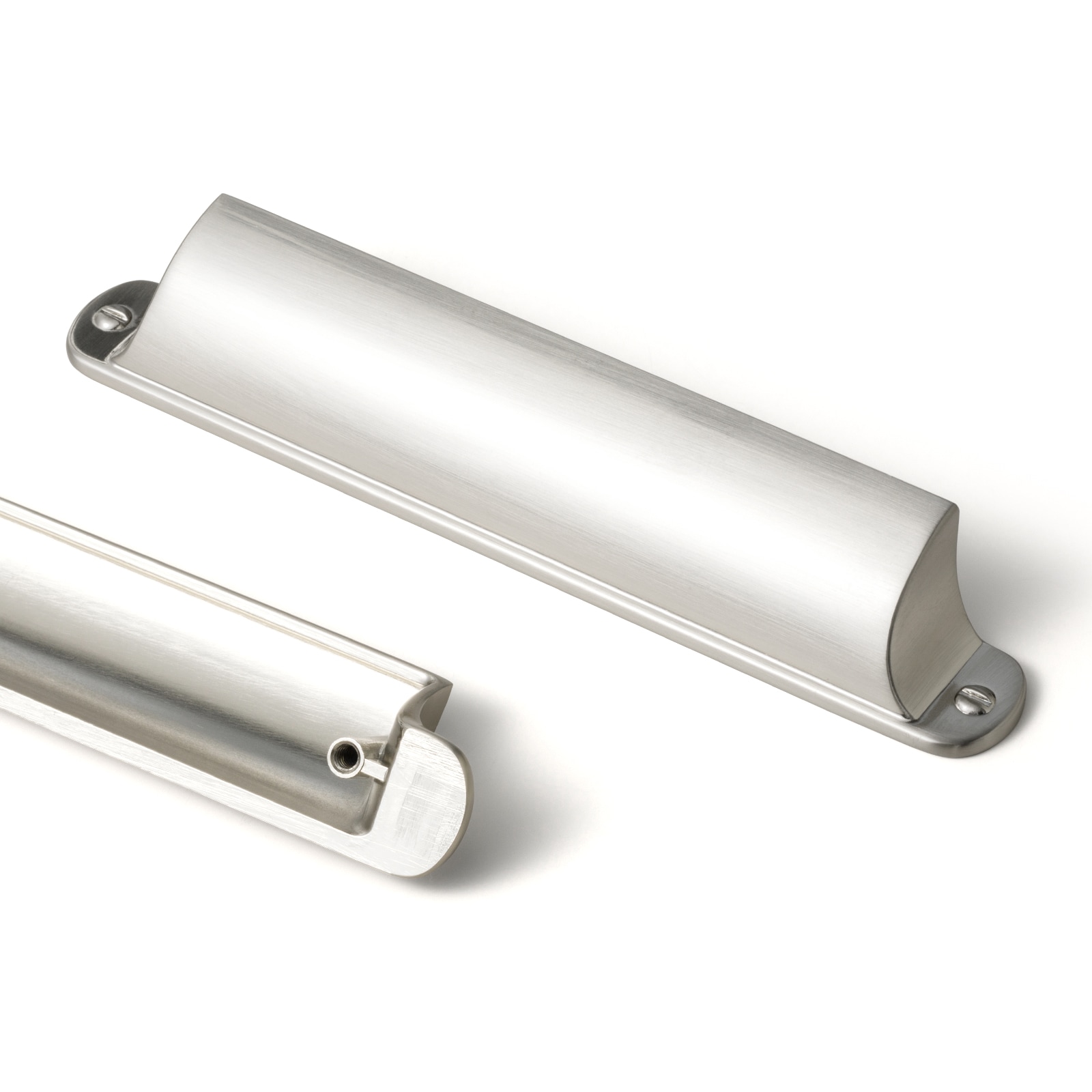 Miaokesen 9628LN-128 5-1/16-in , 128mm Center to Center Satin Nickel Novelty Finger 6 -Pack