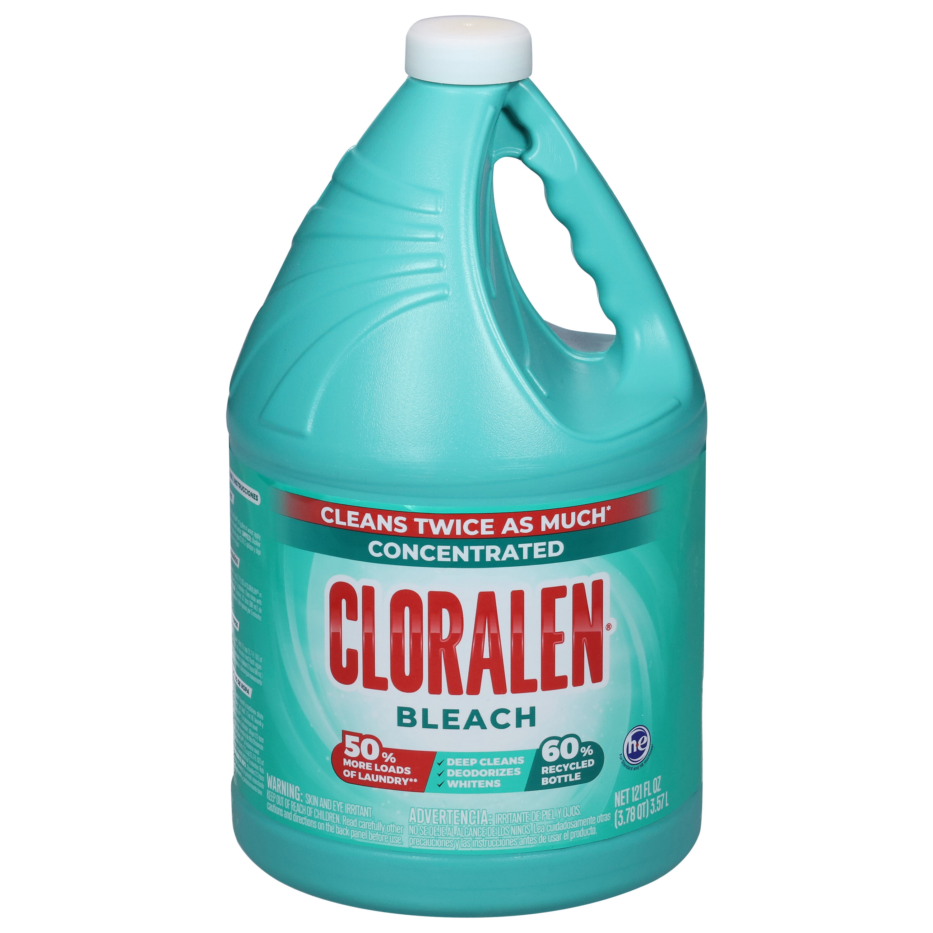 Great Value Low-Splash Bleach, 81 fl oz