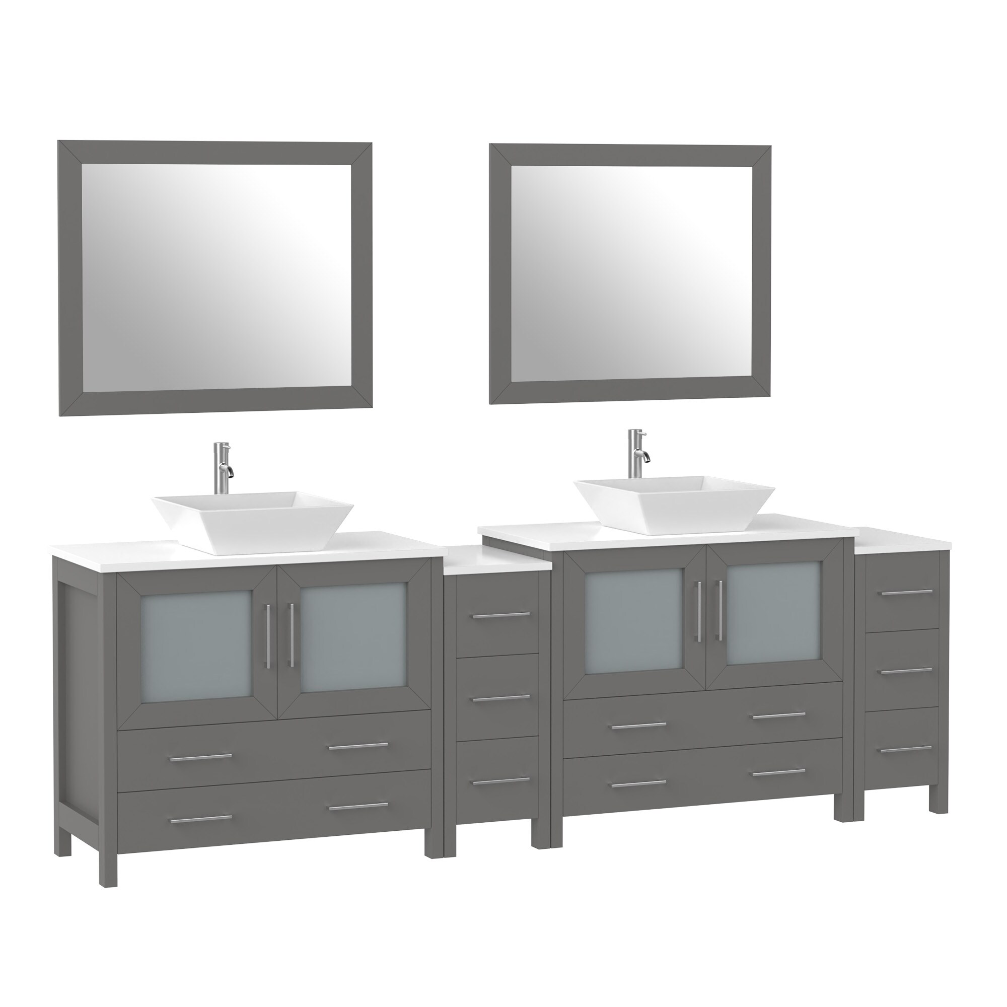 Vanity Art VA3136-96G Bath-Vanity-Combo - View #5