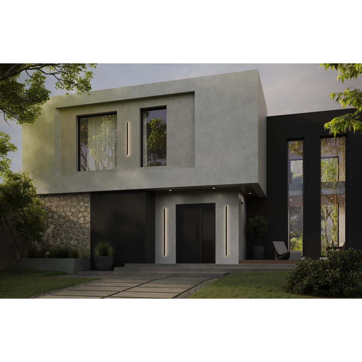 Progress Lighting P560369-31M-CS Outdoor-Wall-Lighting - View #3
