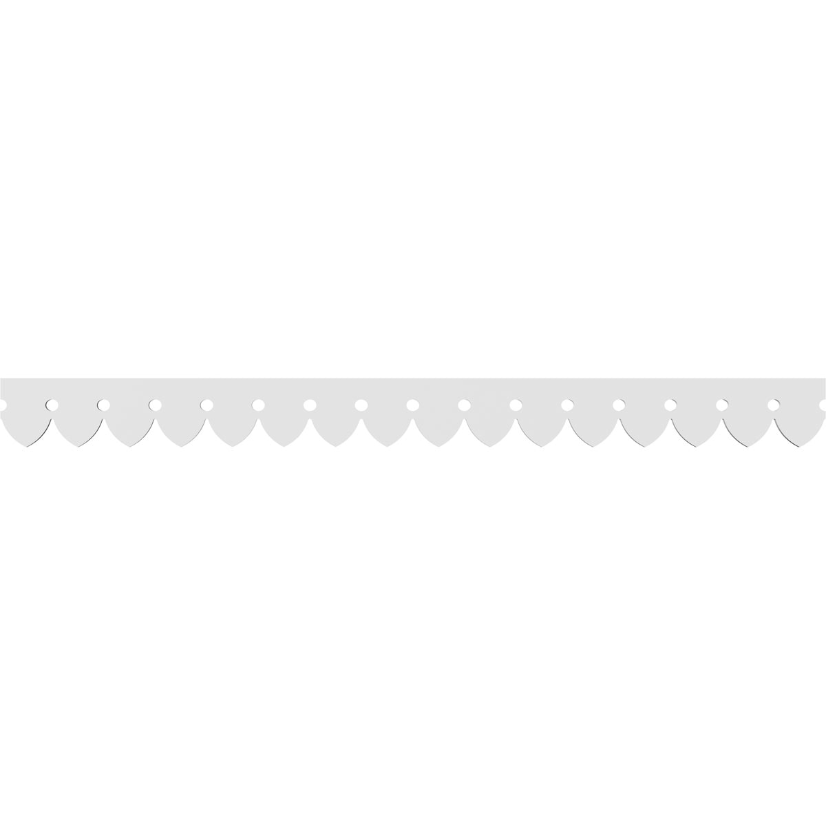 Ekena Millwork Martin 4-in x 4-ft Unfinished PVC Running Trim Moulding ...