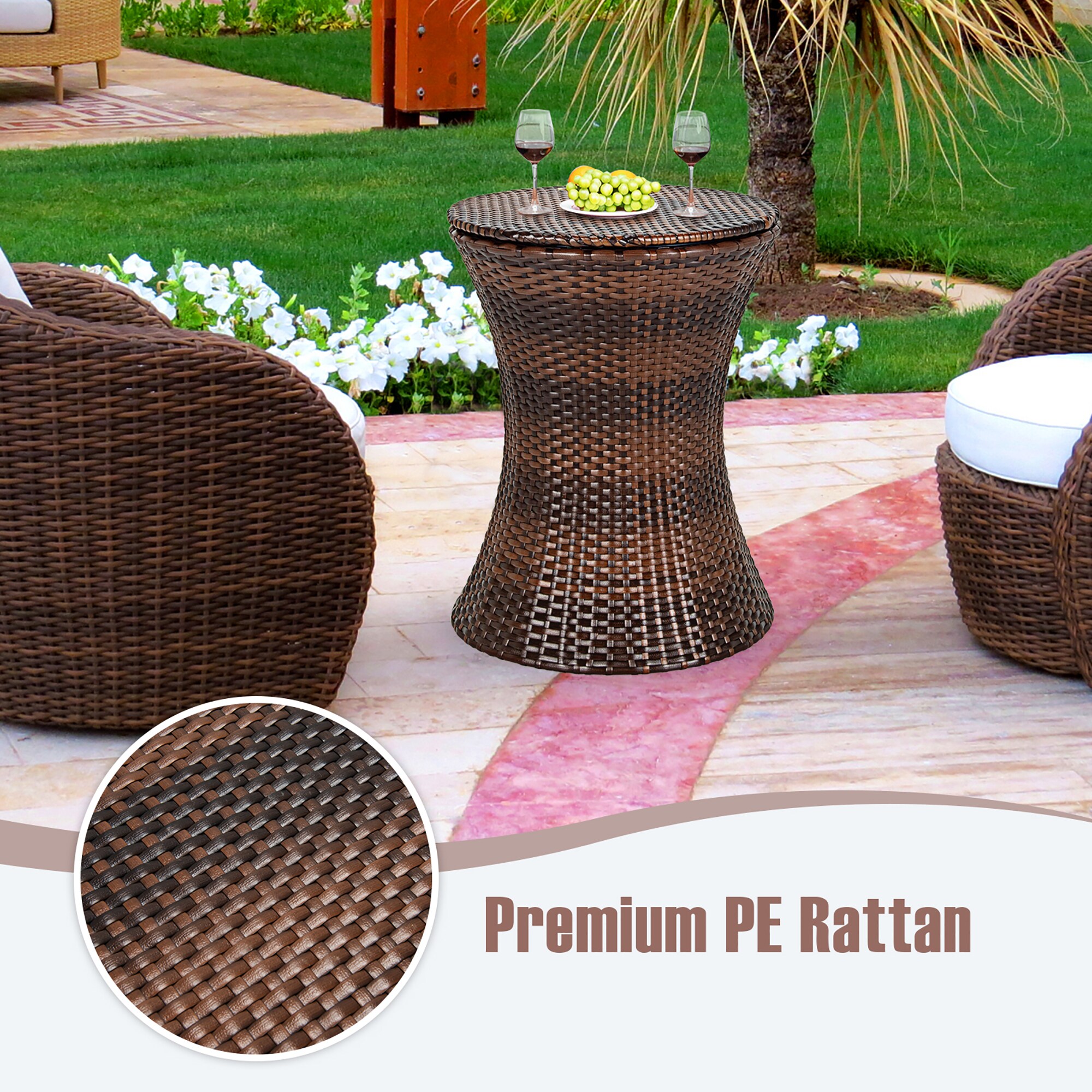 Costway CSHY005633 Patio-Tables - View #7