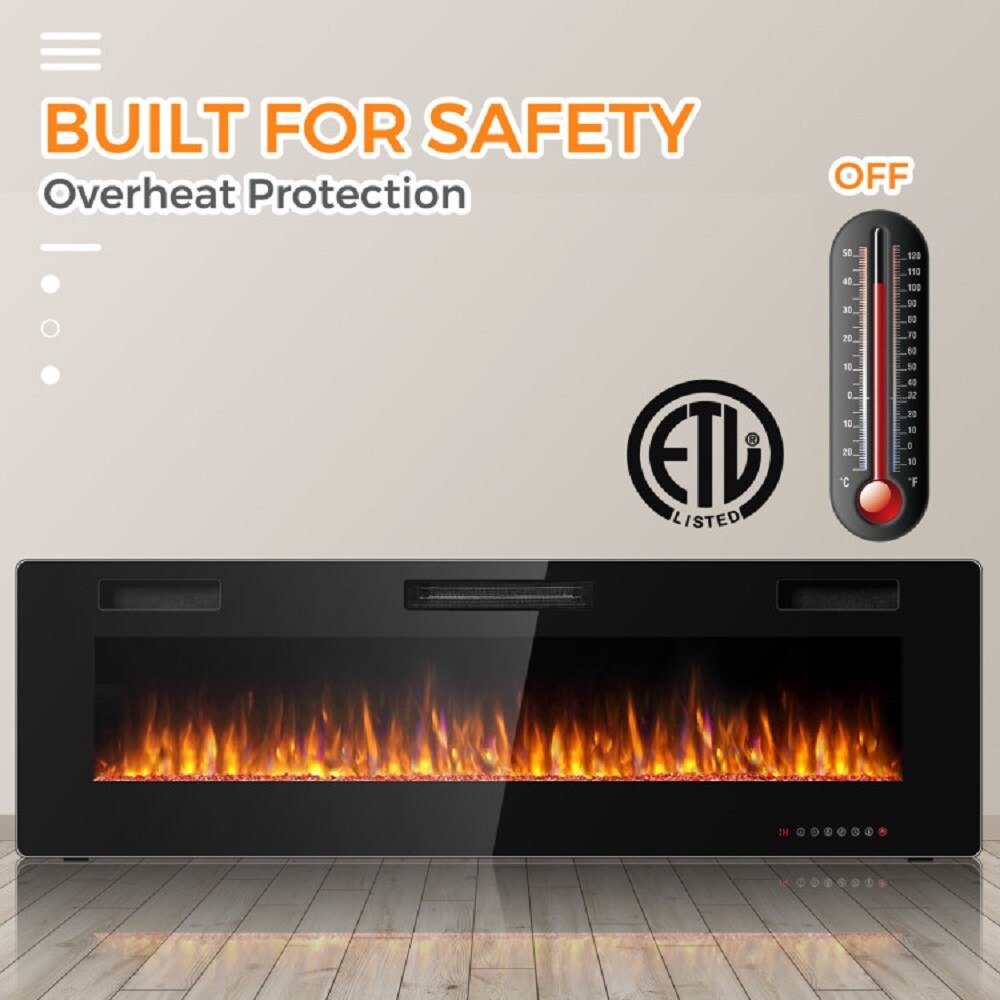 Forclover ALHY-FP06 Electric-Fireplaces - View #5