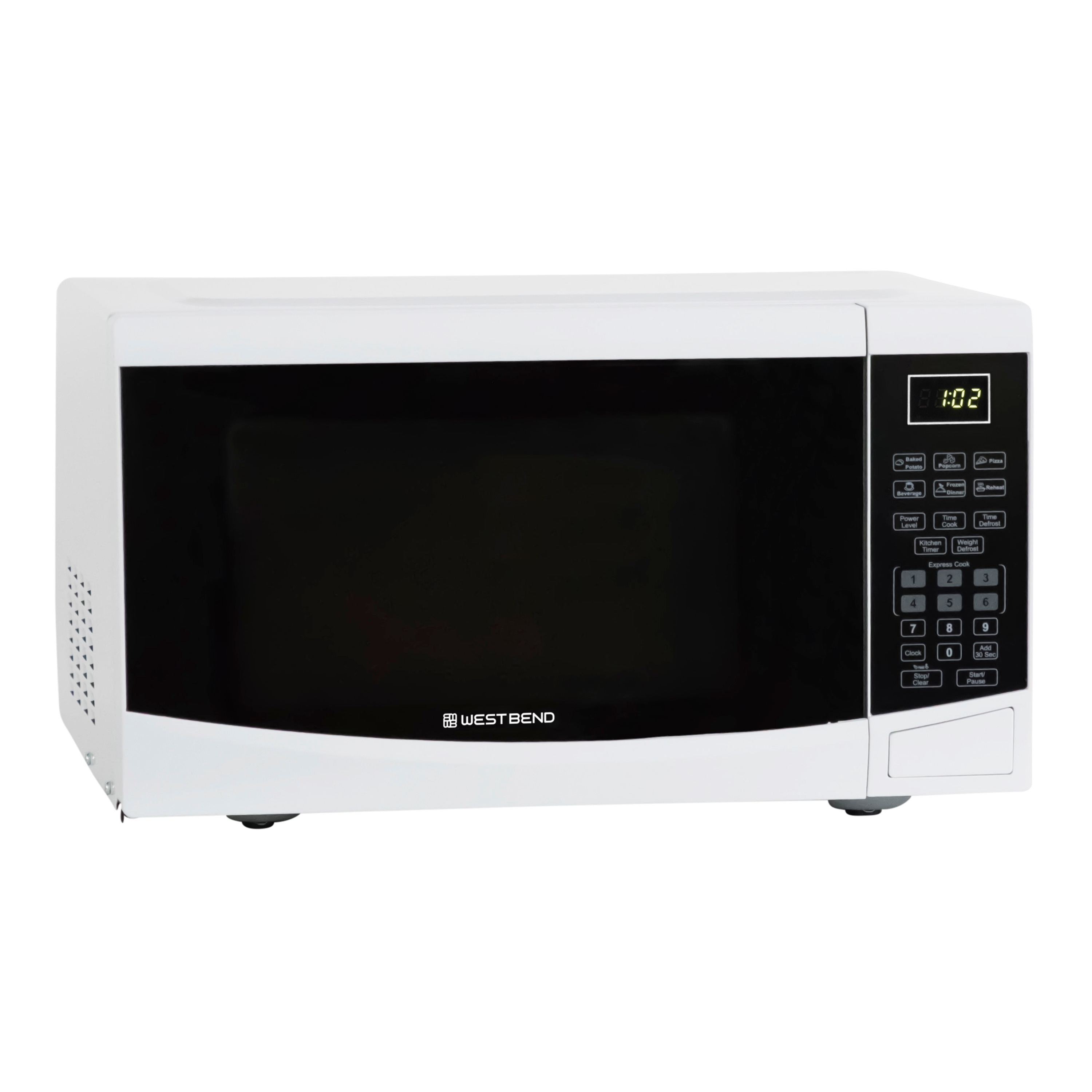 West Bend WBMW92W 0.9-cu ft Small (Less than 1.5-cu ft) 900 -Watt Countertop Microwave ( White )