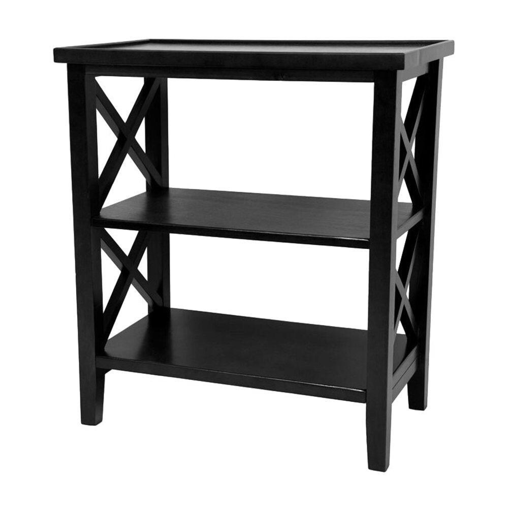 black mission end table