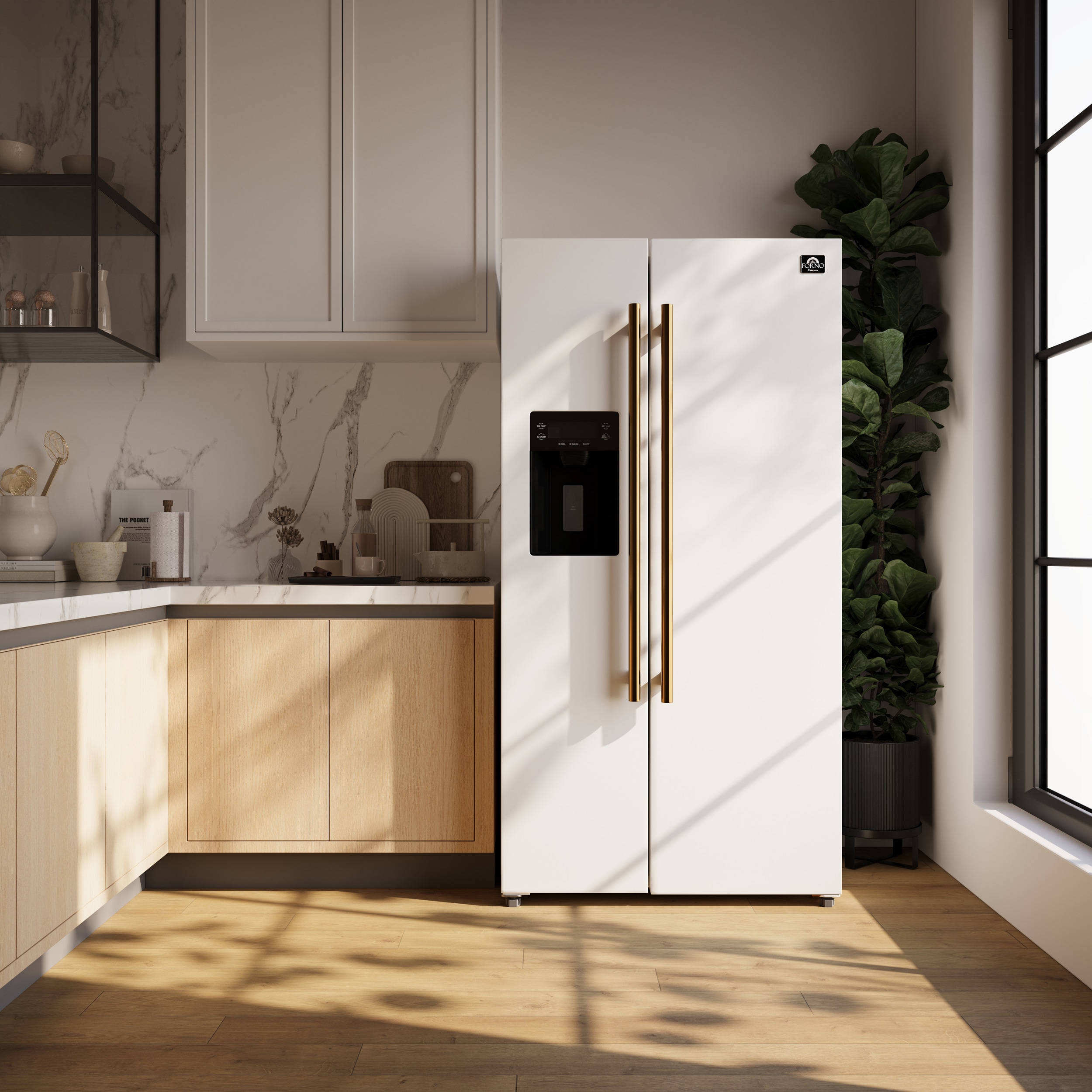FORNO FFRBI1844-36WHT Side-By-Side - View #14