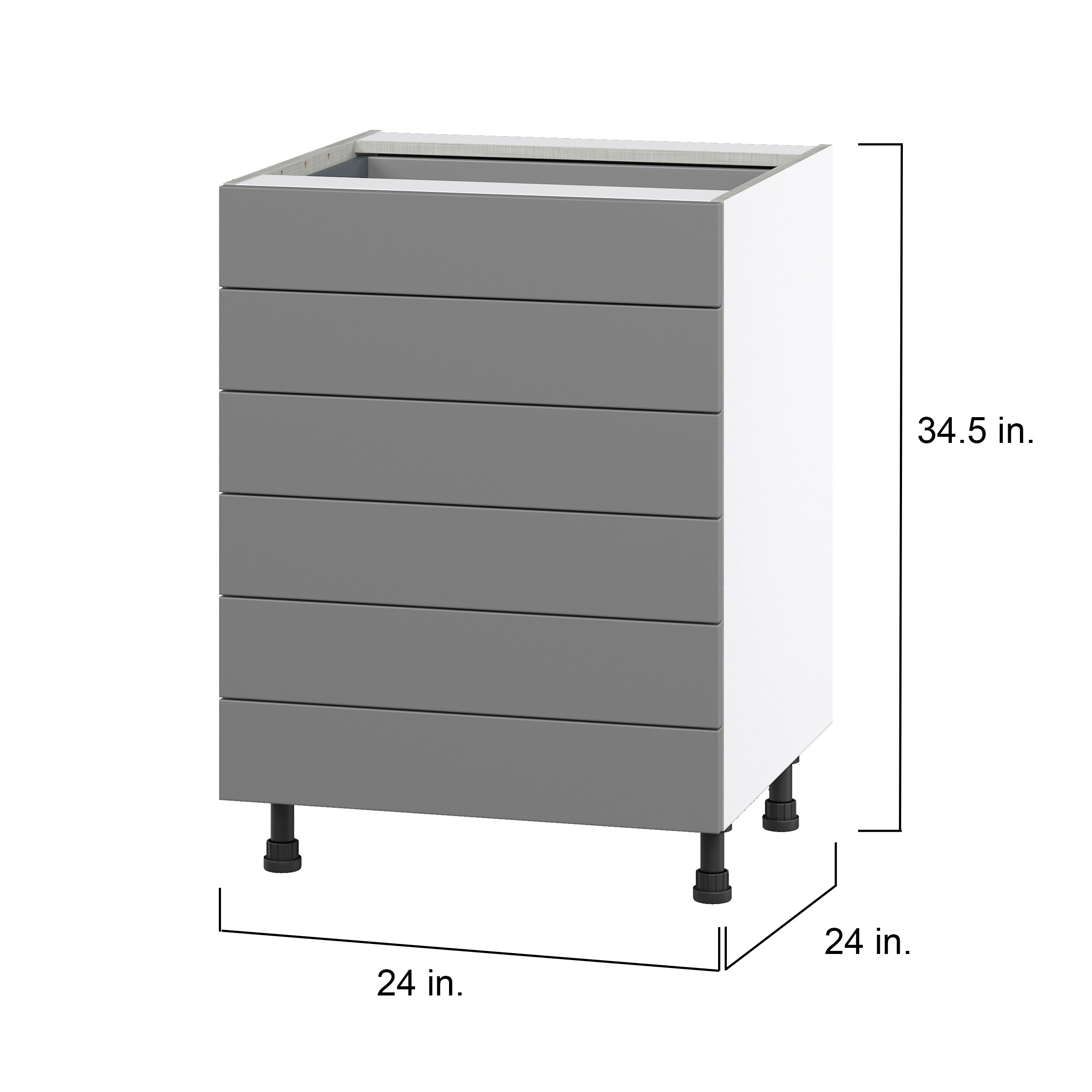 Hugo&Borg DSB6D24-BM Cabinets-Kitchen - View #4