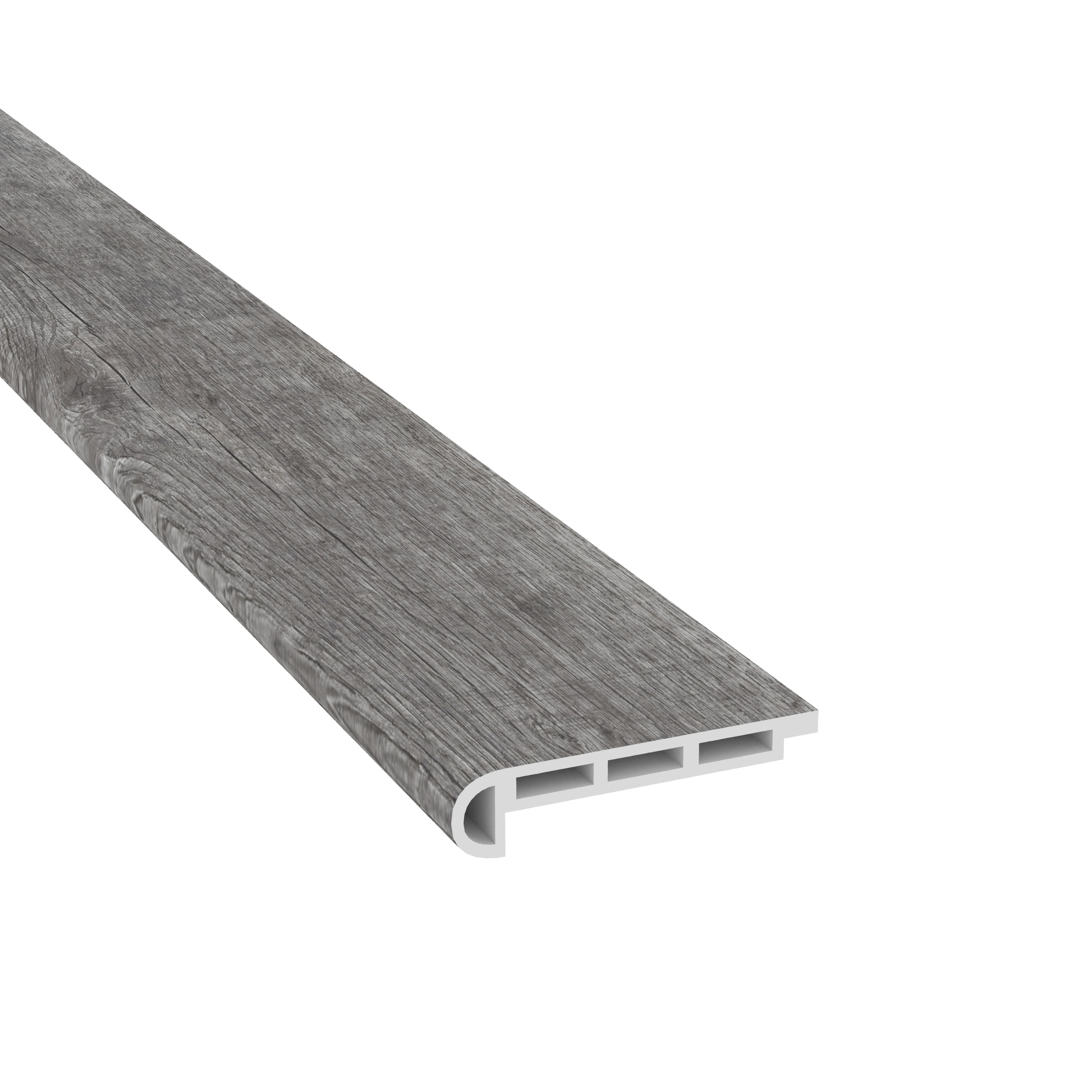 CALI 7904200415 Aqua Tough Premium Alderwood 0.75-in T x 2.07-in W x 72.83-in L Vinyl Bullnose