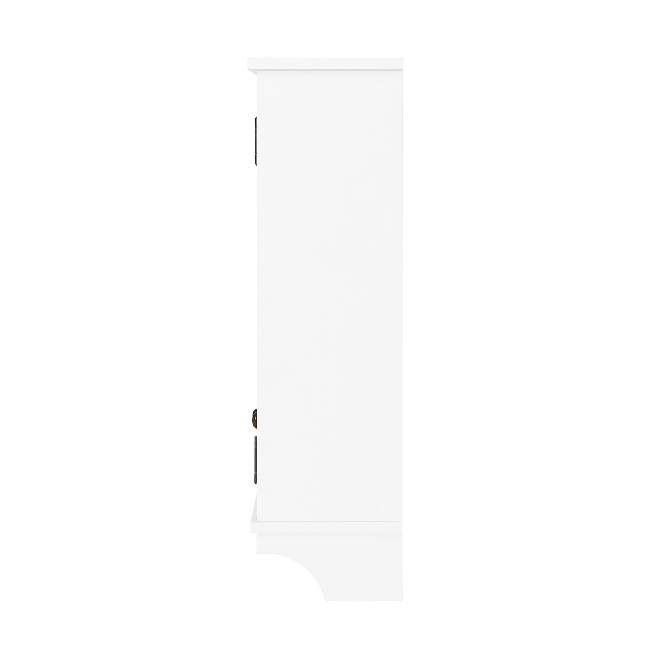 Alaterre Furniture ANDO73WH Bathroom-Shelves - View #5