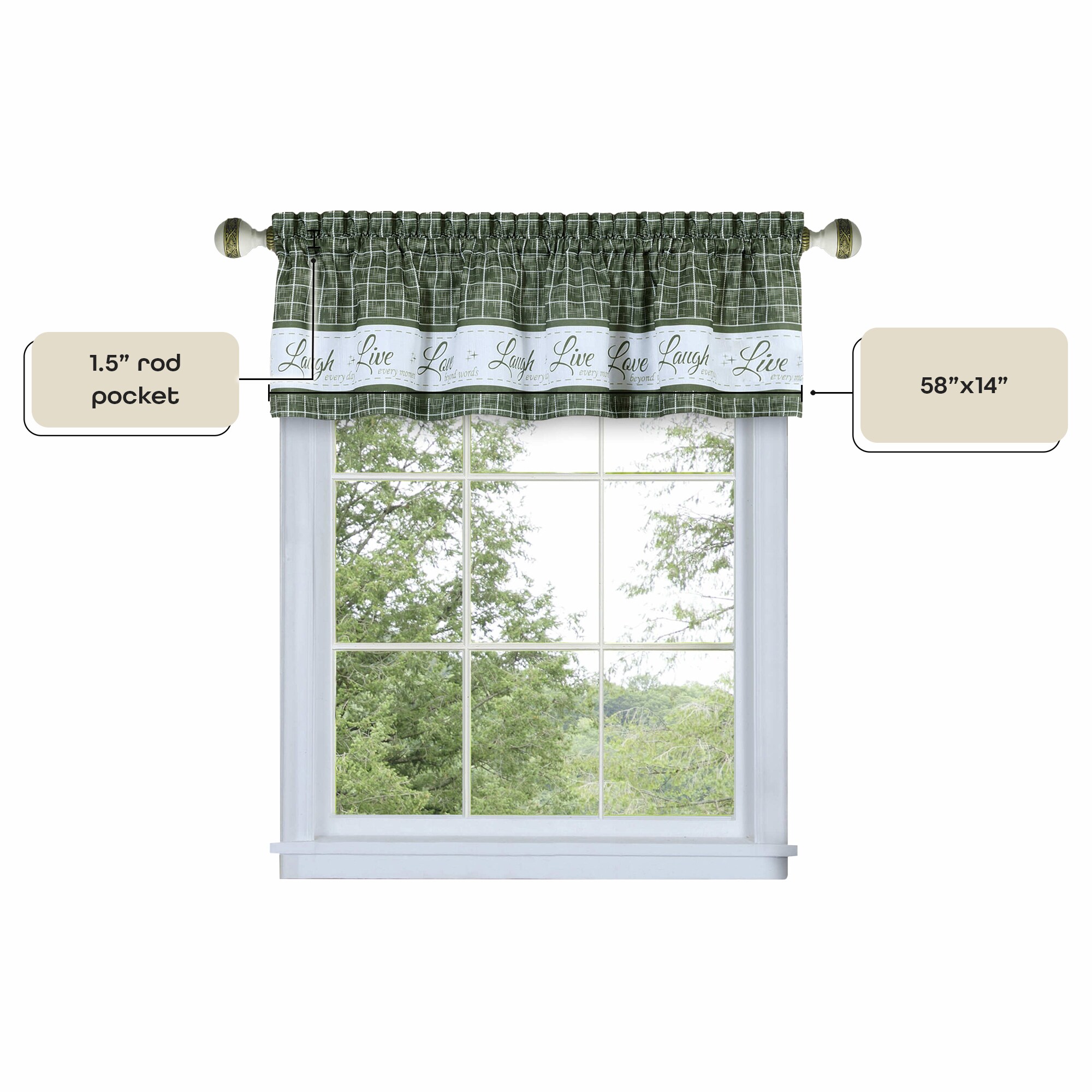 Achim LLVL14GN12 valances - View #5