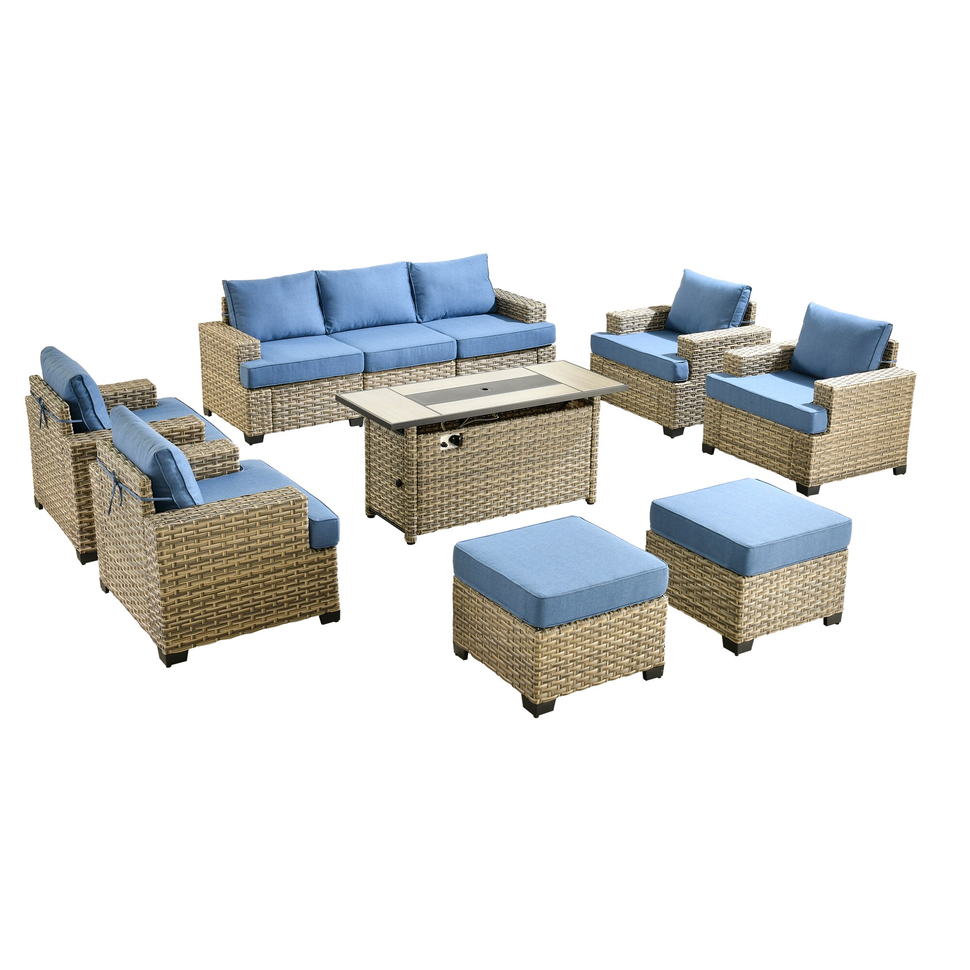ALTRIGUS 6L-CFP8504-TBS510-AL Patio-Conversation-Sets - View #2