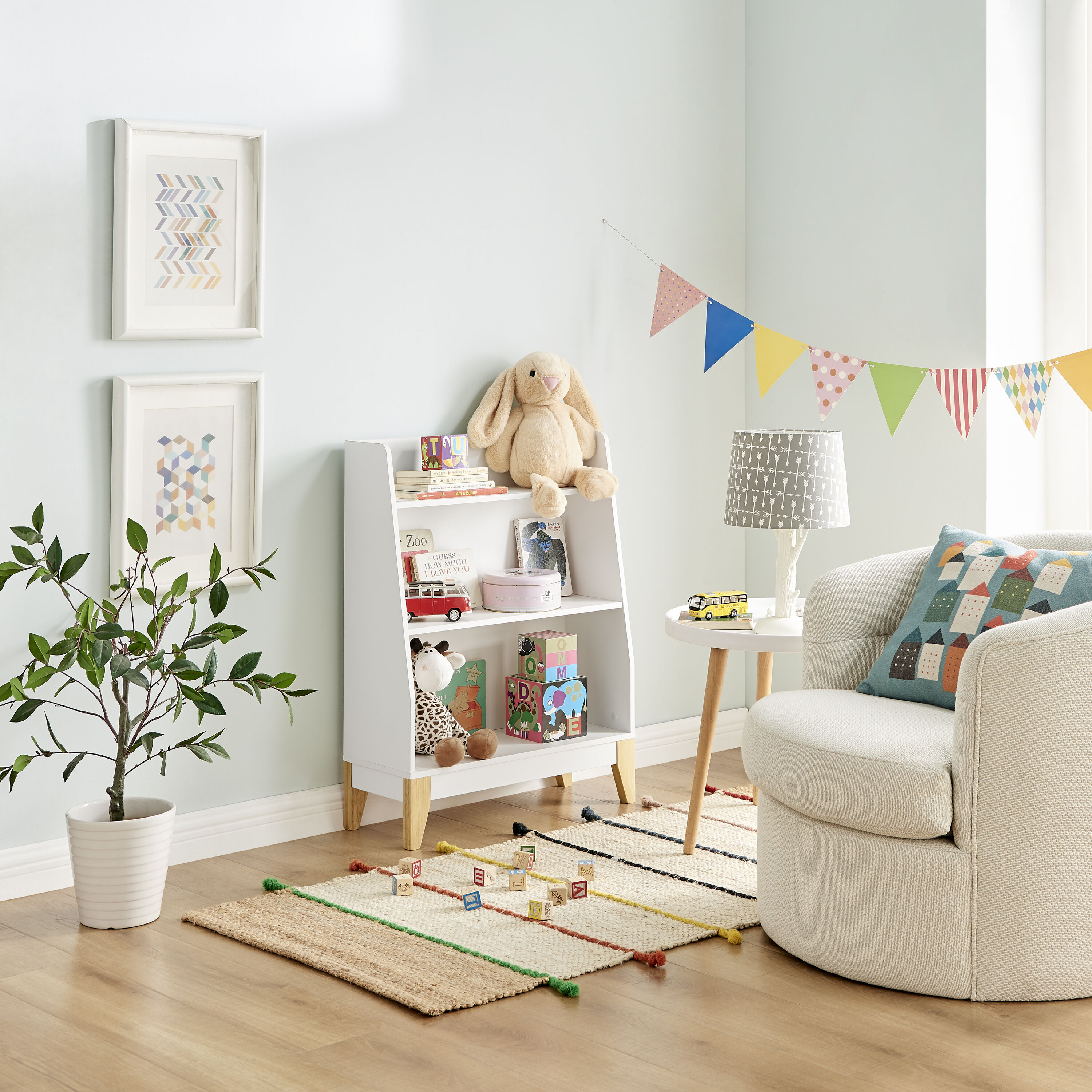 Danya B. XF22313WH Kids-Bookcases - View #9