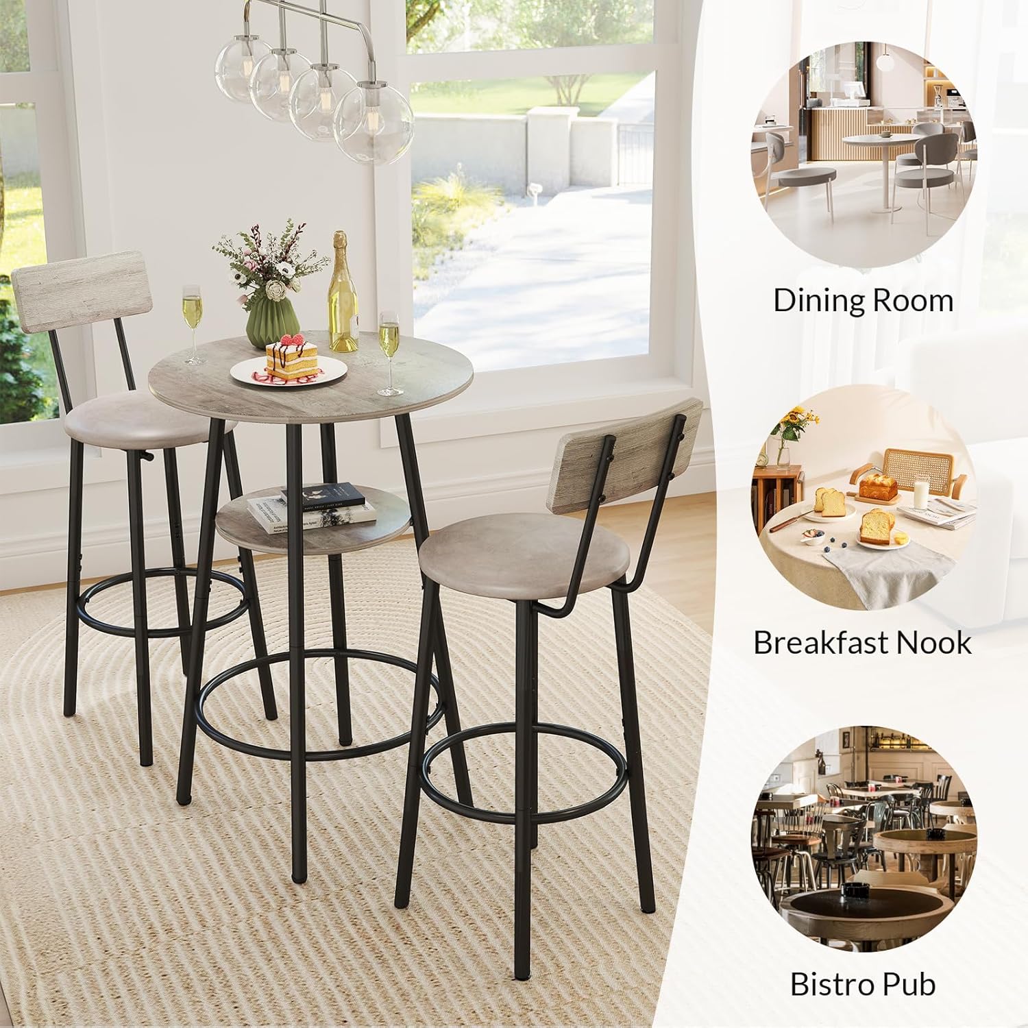 Zevemomo MZEVEG109 stools - View #5