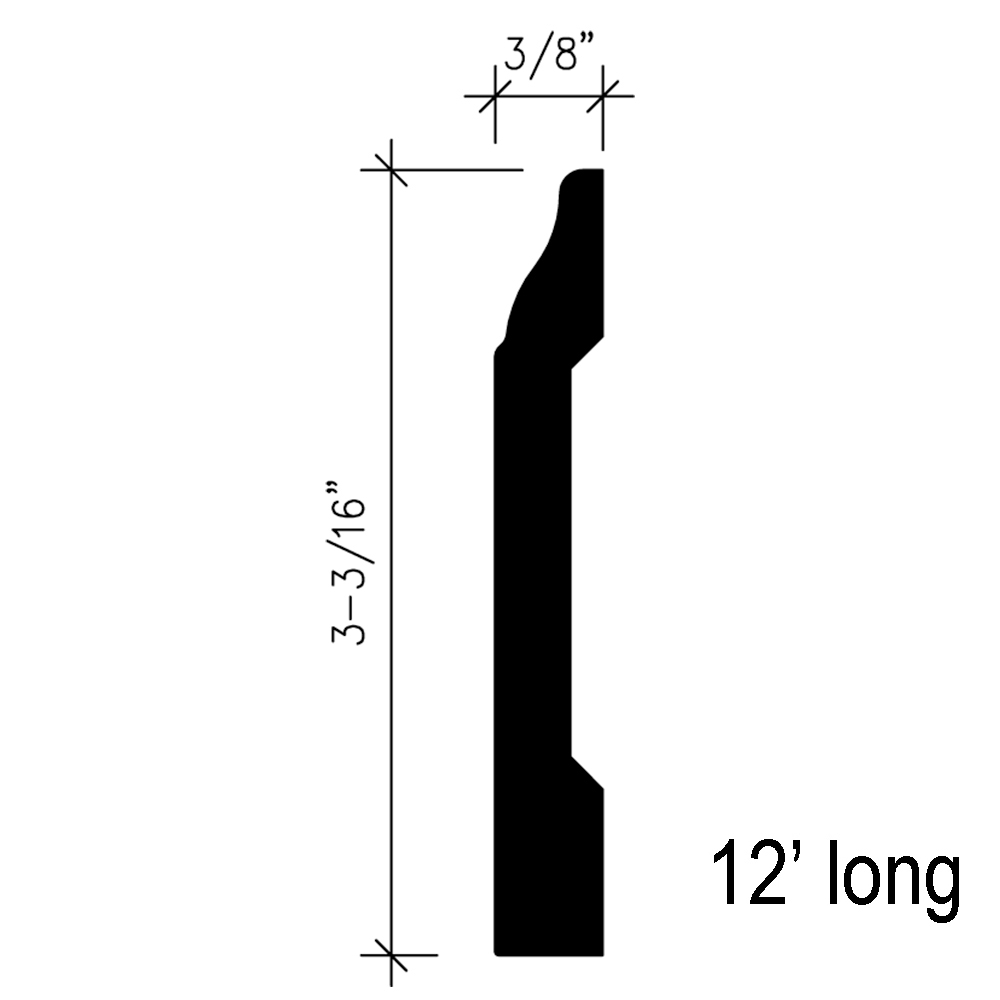 Inteplast Group Building Products 56331200032 Baseboard-Moulding - View #3