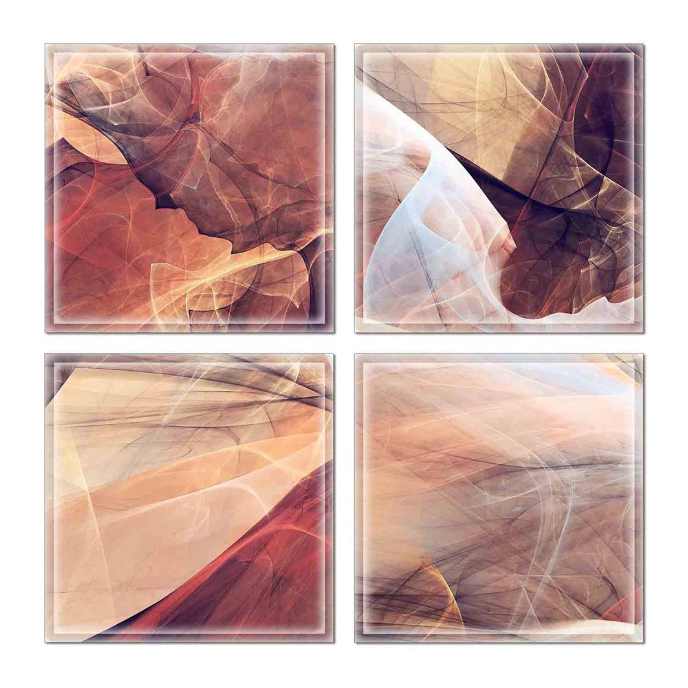 Instant Mosaic 8620103 Upscale Designs 32-Pack Multicolor 6-in x 6-in Glossy Glass Random Wall Tile