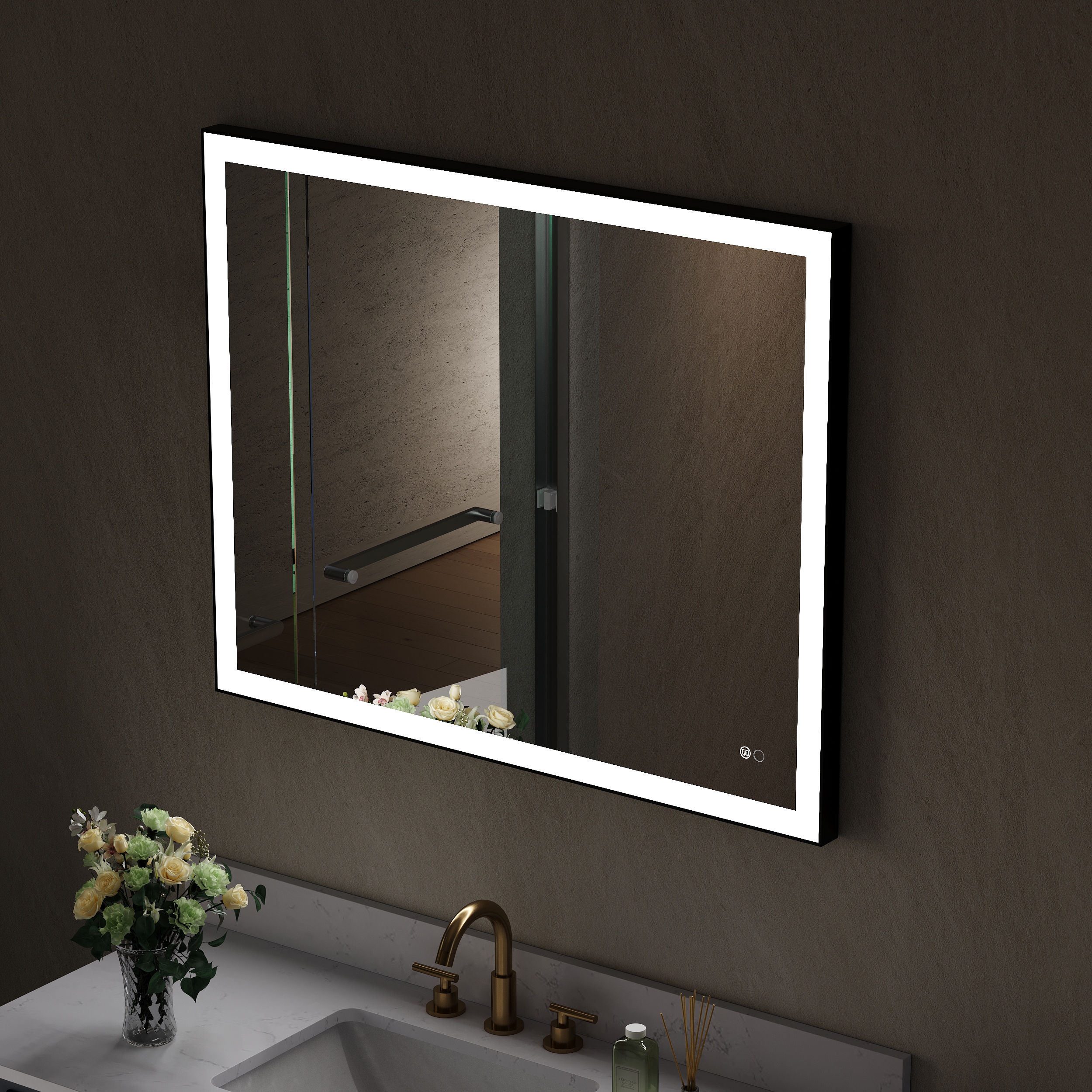 Forclover MEAM-5F4032MB Framed-Bath-Mirrors - View #15