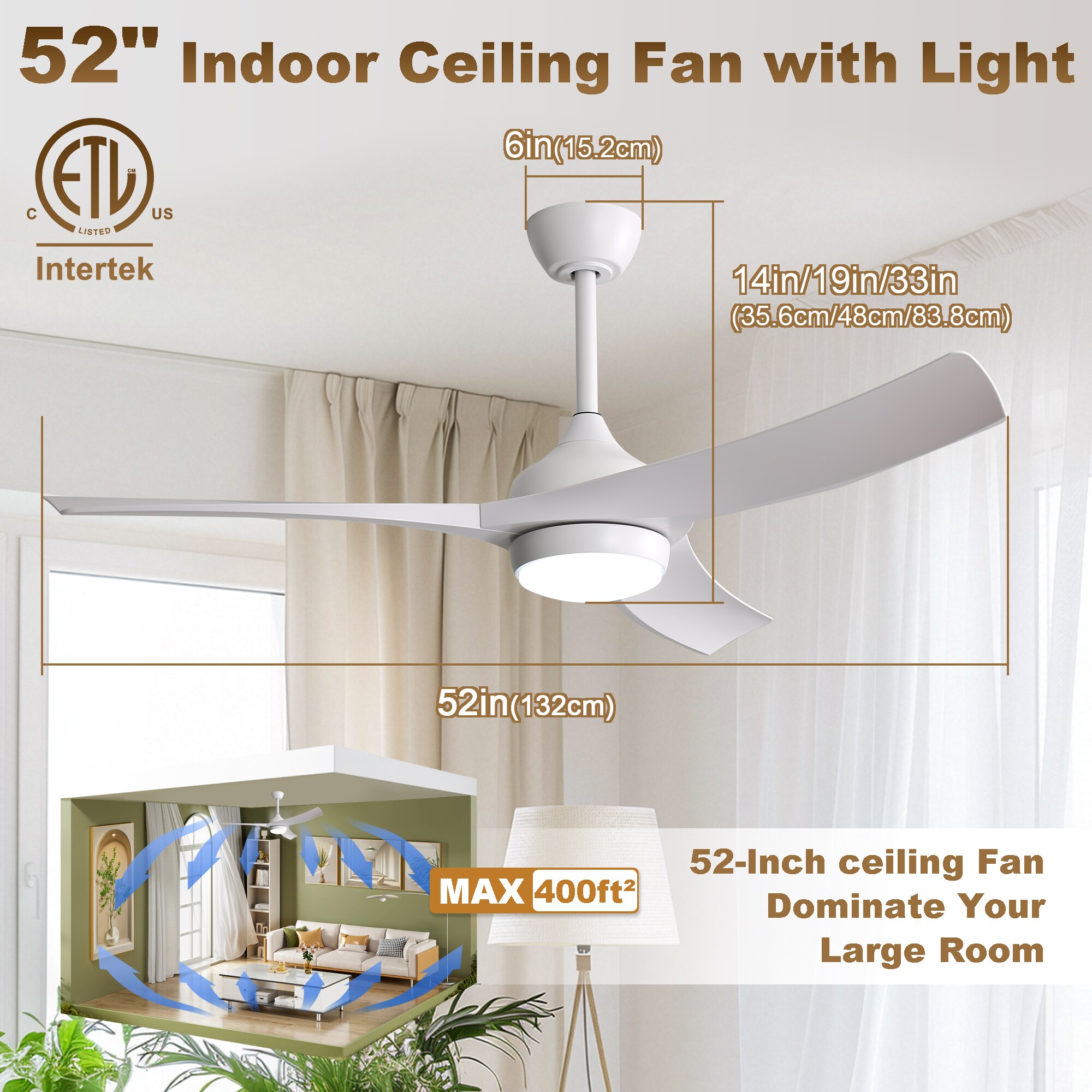 Sunrinx MG12-CF-7 Ceiling-Fans - View #8