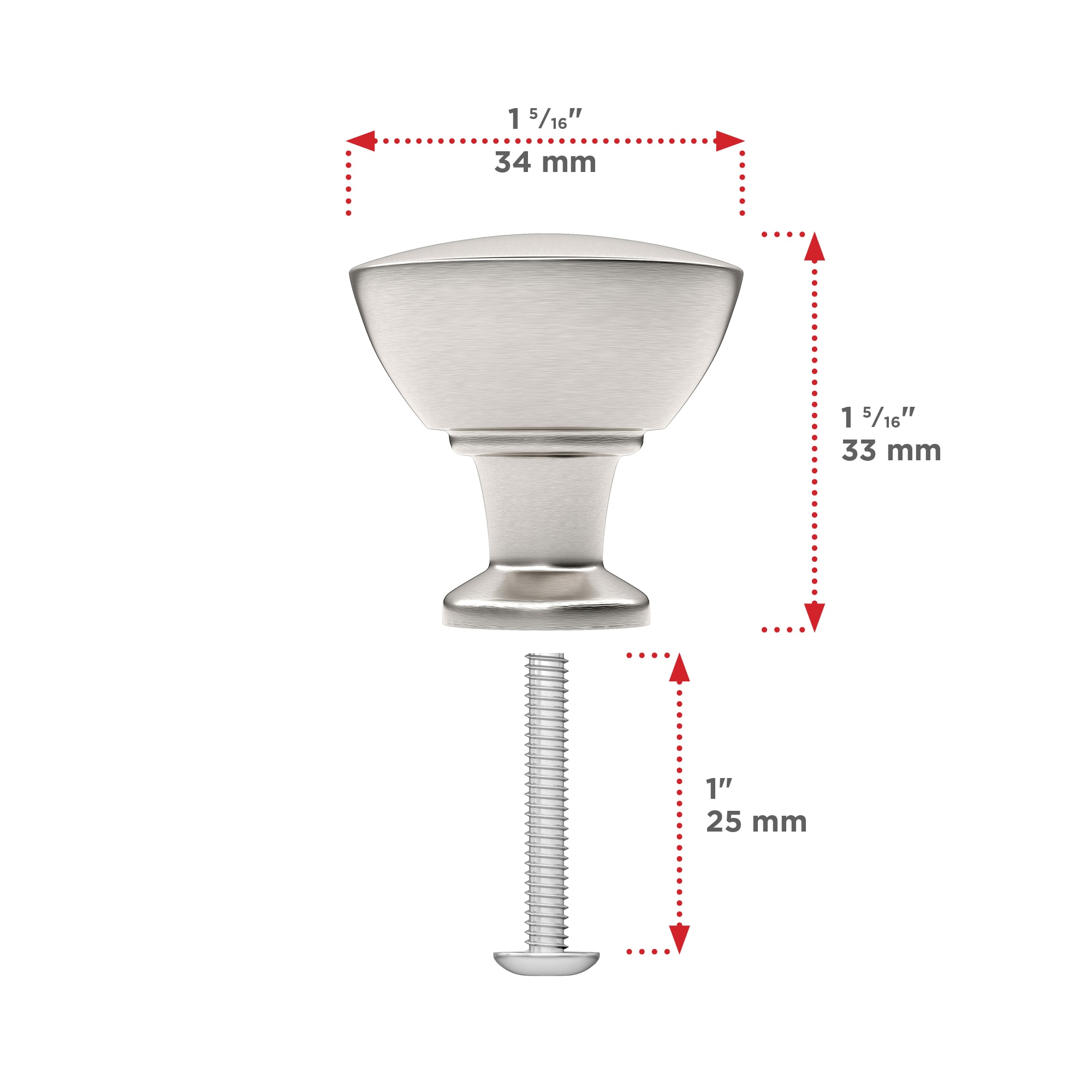 Richelieu BP872034195 Cabinet-Knobs - View #3