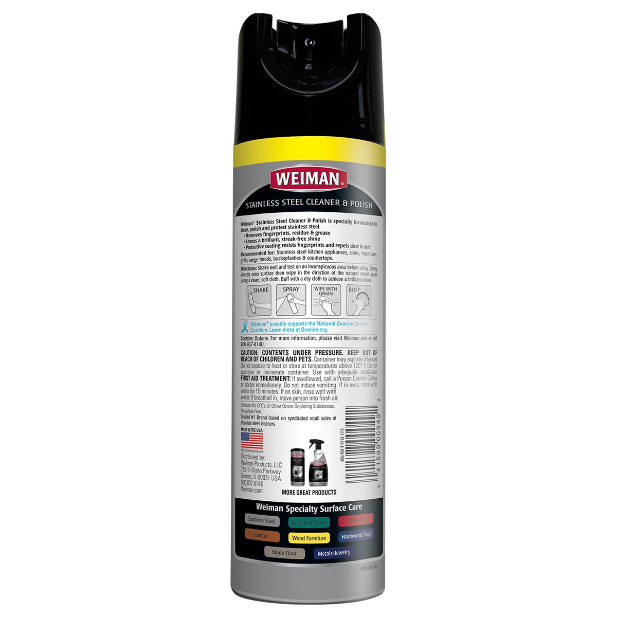 Reviews for Weiman 22 oz. Stainless Steel Cleaner and Polish Spray