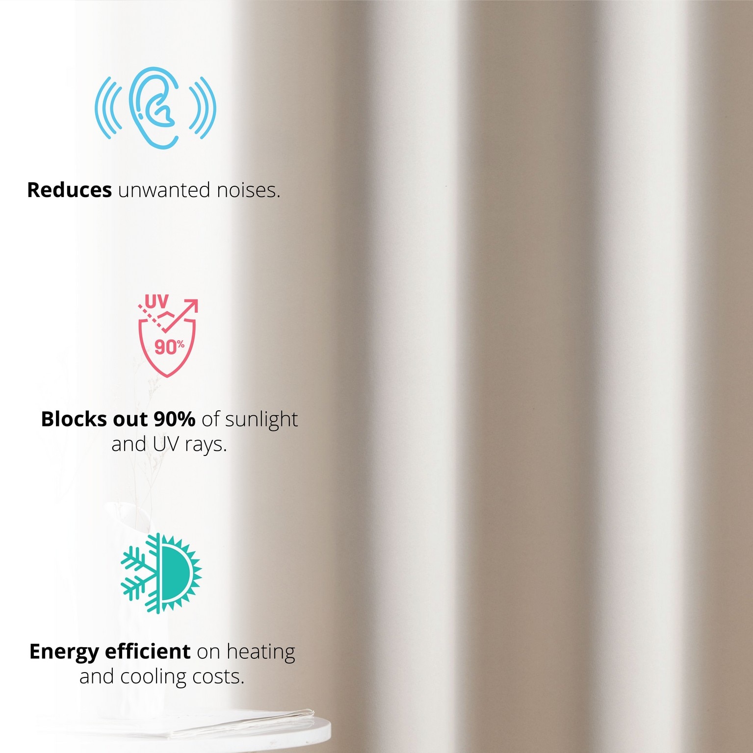 HLC.me LOWES01356 curtains - View #3