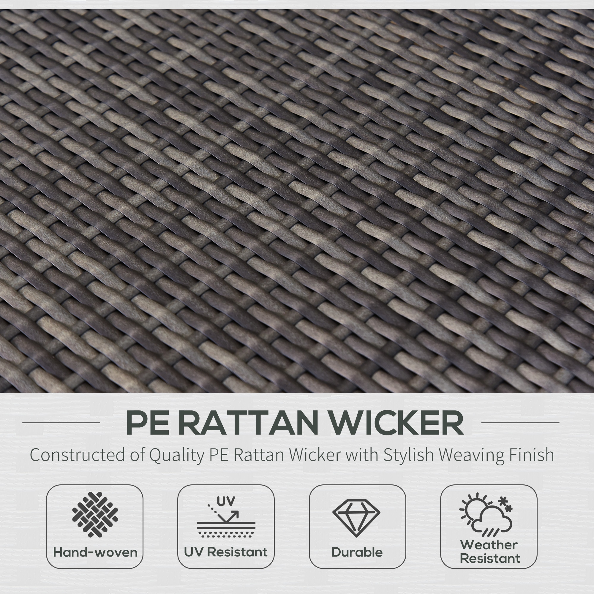 Outsunny 860-020V01GY Patio-Conversation-Sets - View #6