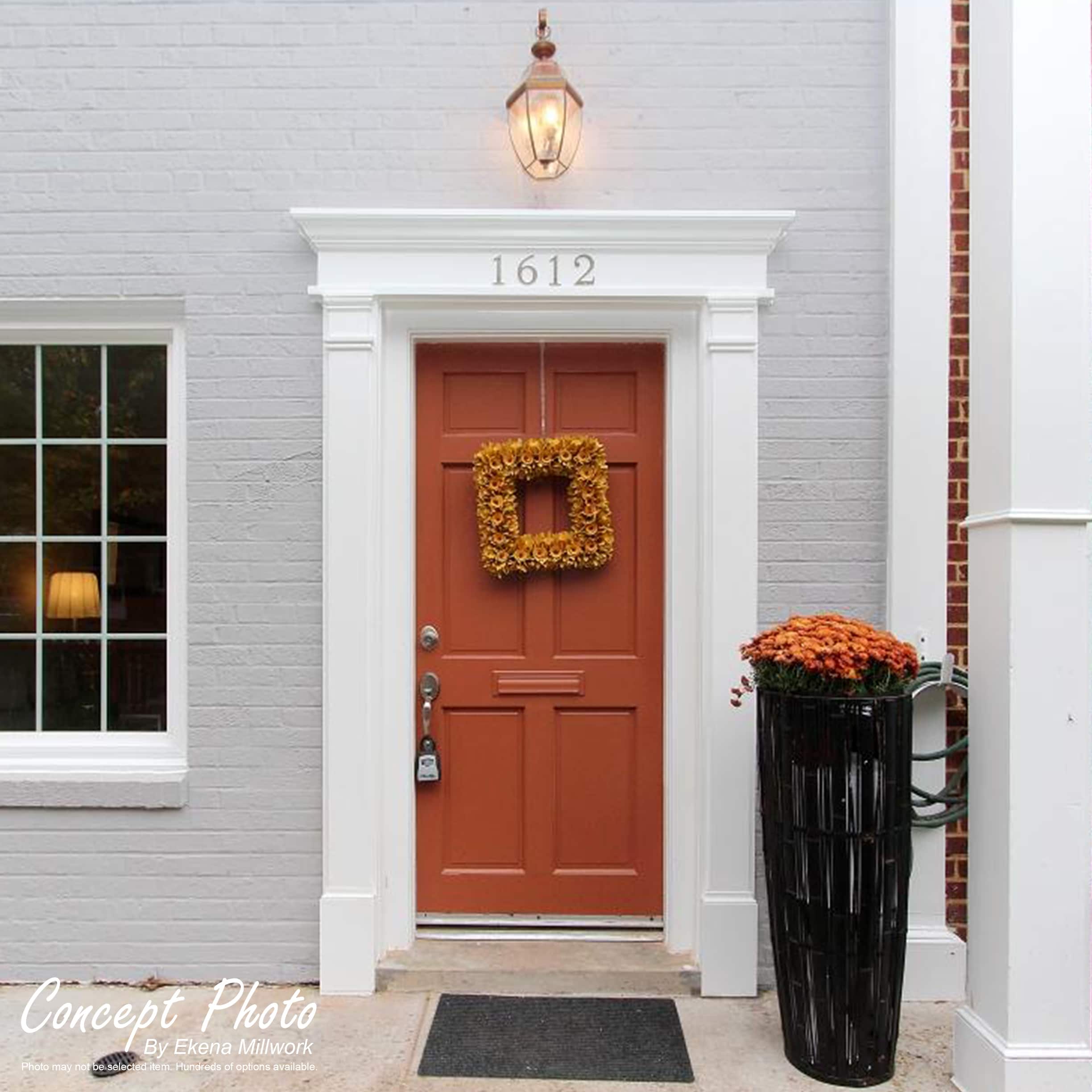 Ekena Millwork PILP04X090RP02-2 Entry-Door-Casing-Accents - View #12