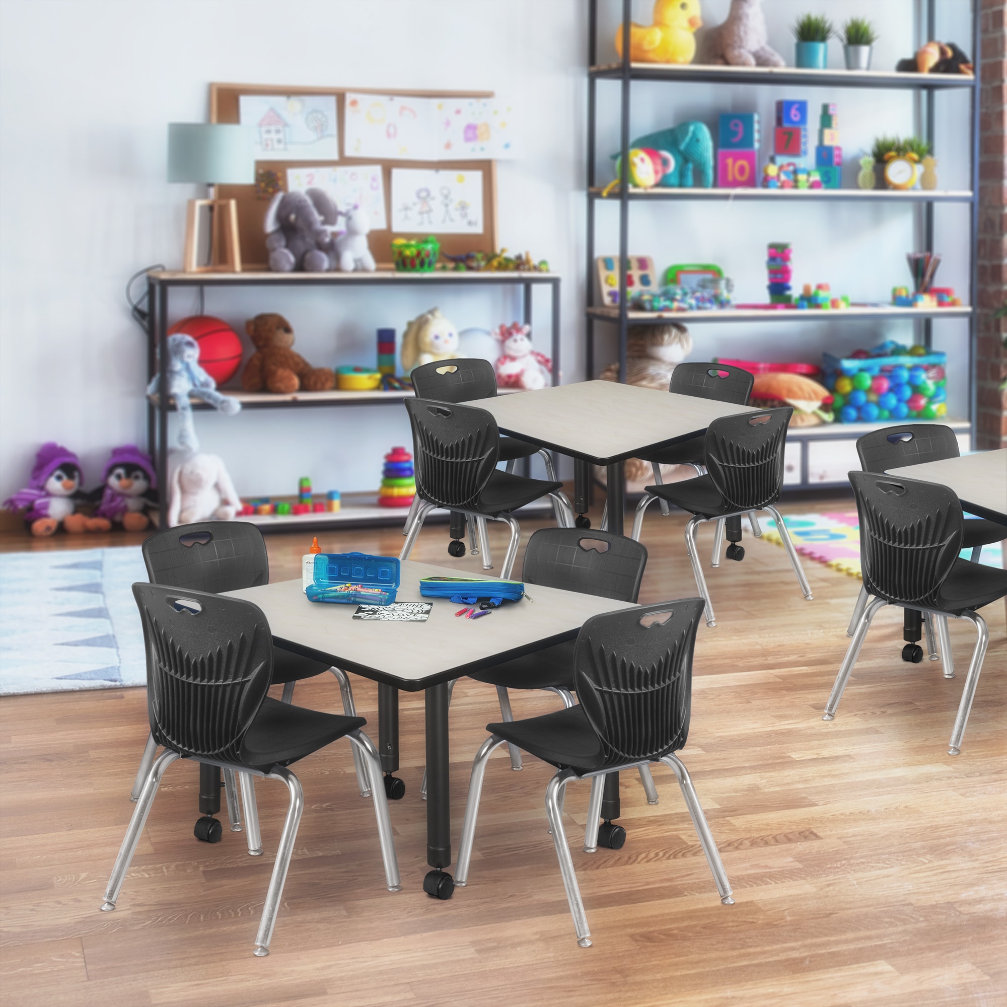 Regency TB4242PLAPCBK45BK desks - View #2