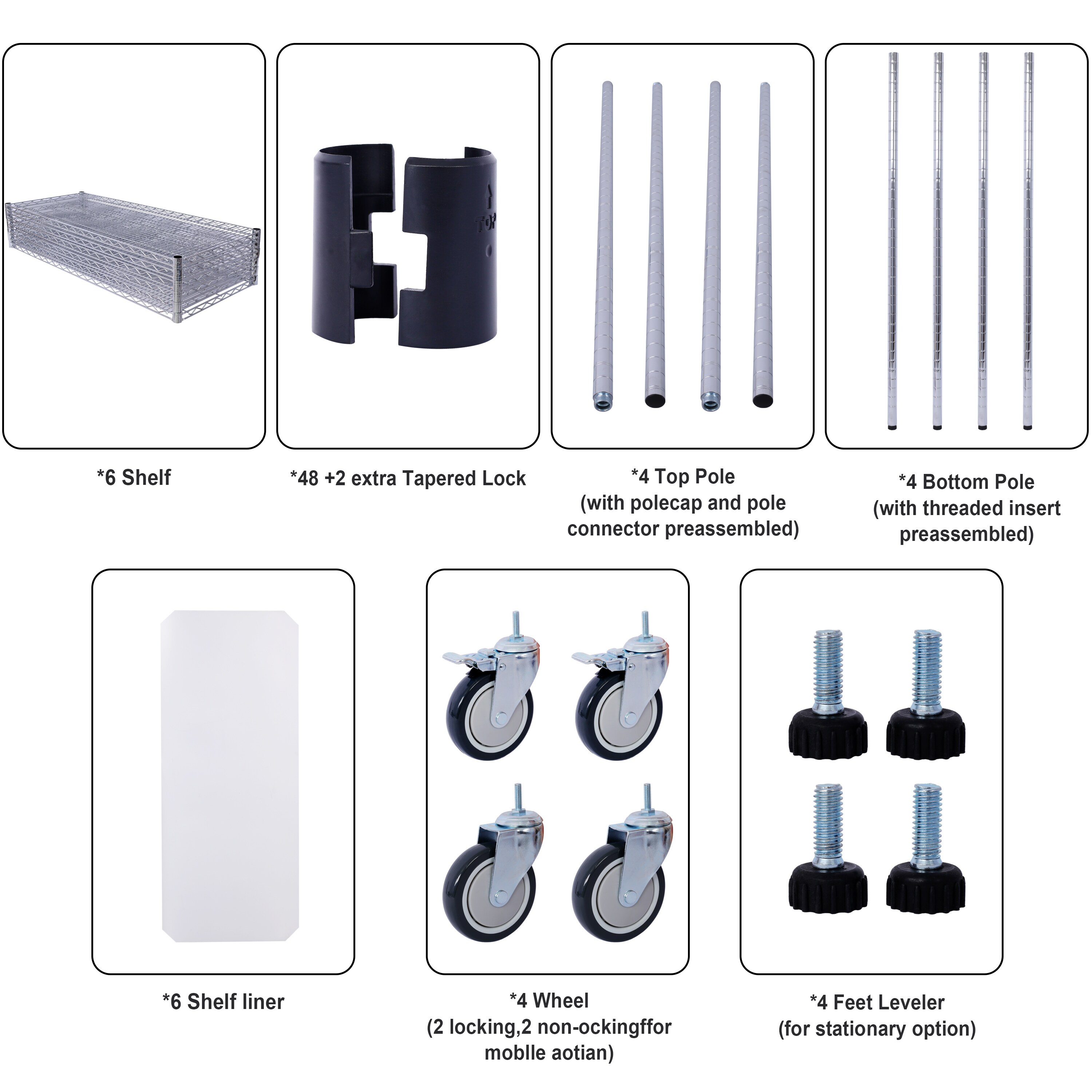 Tatayosi XH-65142123 Free-Standing-Shelving - View #14