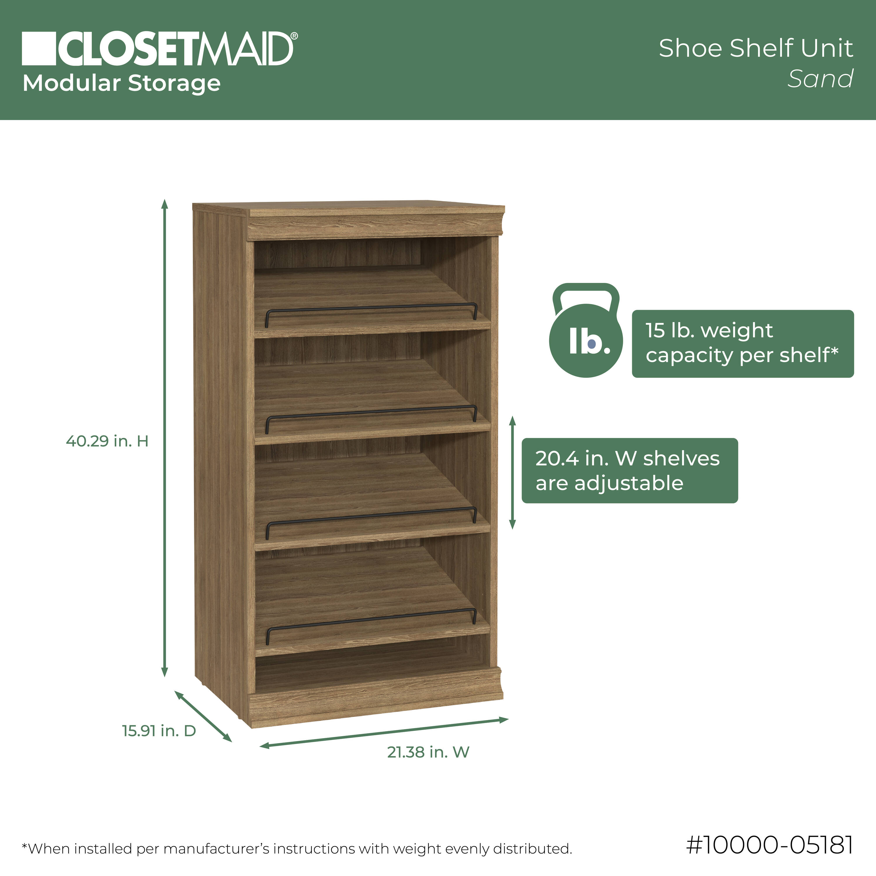 ClosetMaid 10000-05806 Wood-Closet-Kits - View #10