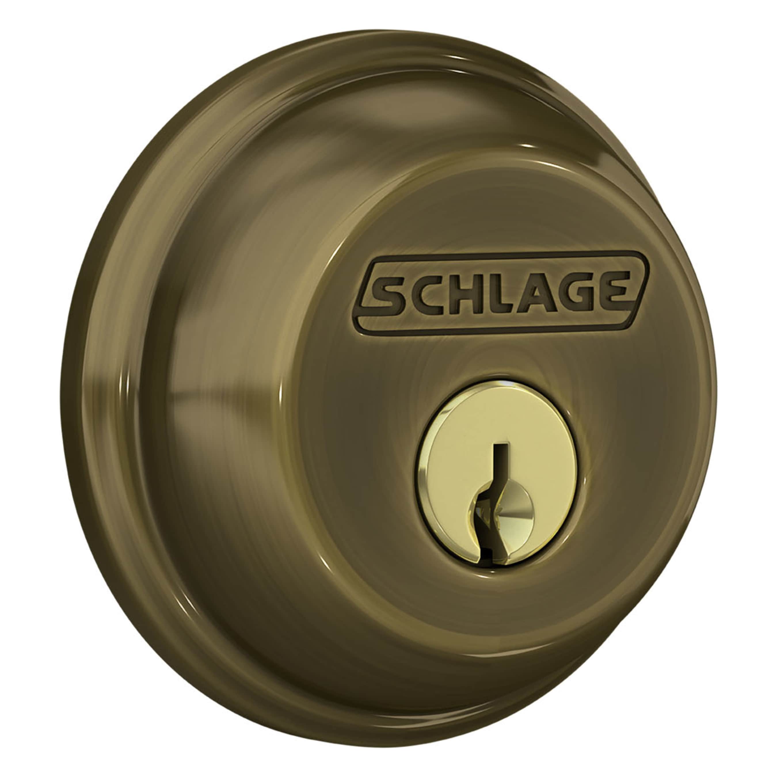 Schlage B60N V 609 Door-Deadbolts - View #4