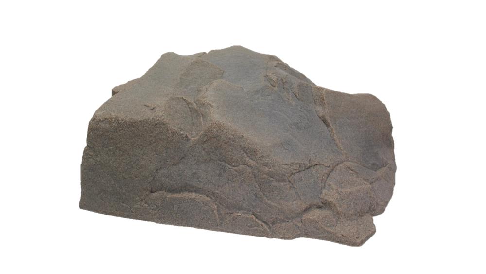 Brown Vented Faux Rock Cover for Aeration Pump and UV Sterilizers-WPSHRC-FS 