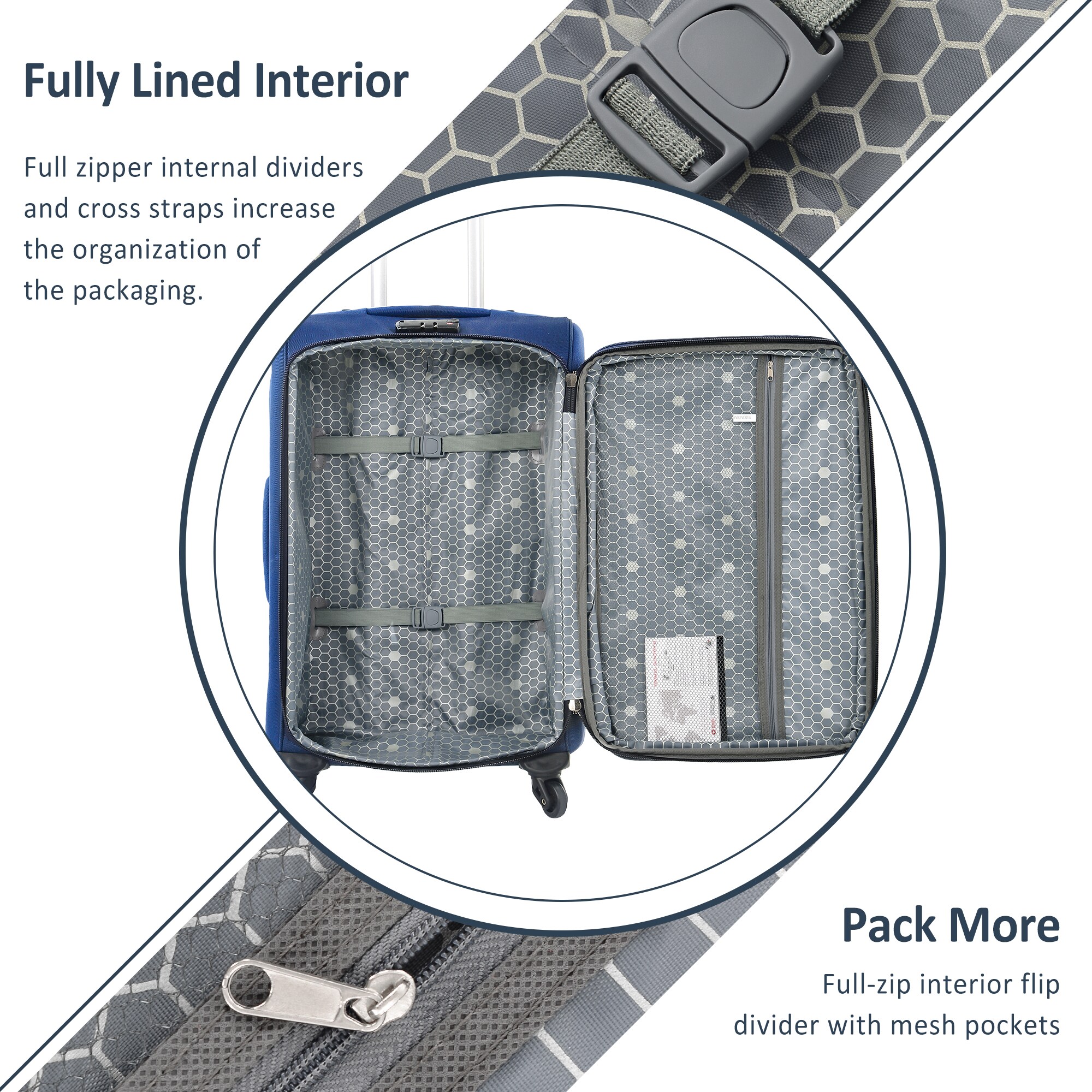 LOVMOR SF-H-PP283608AAC Luggage-And-Luggage-Sets - View #6
