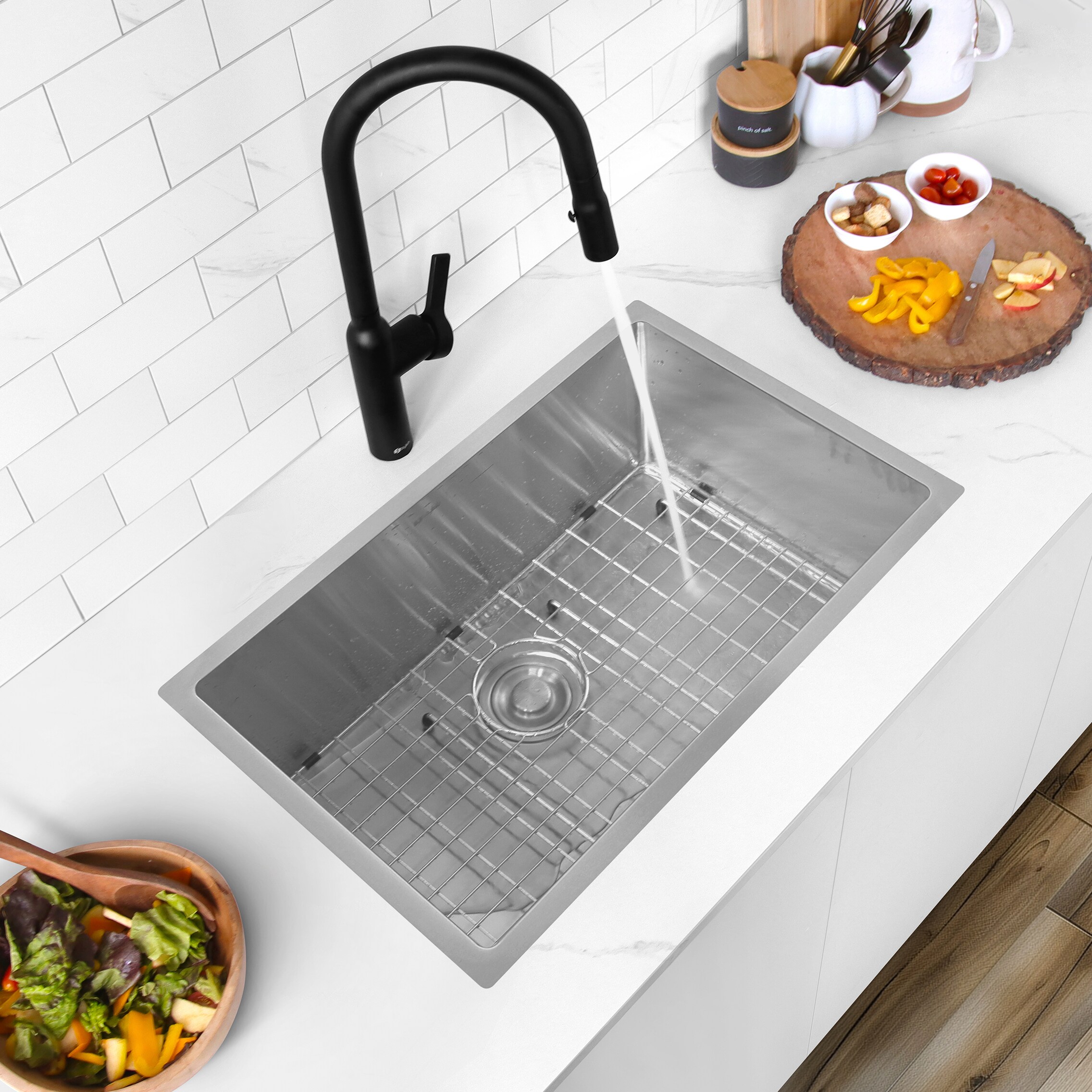 Stylish S-306TG Kitchen-Sinks - View #12