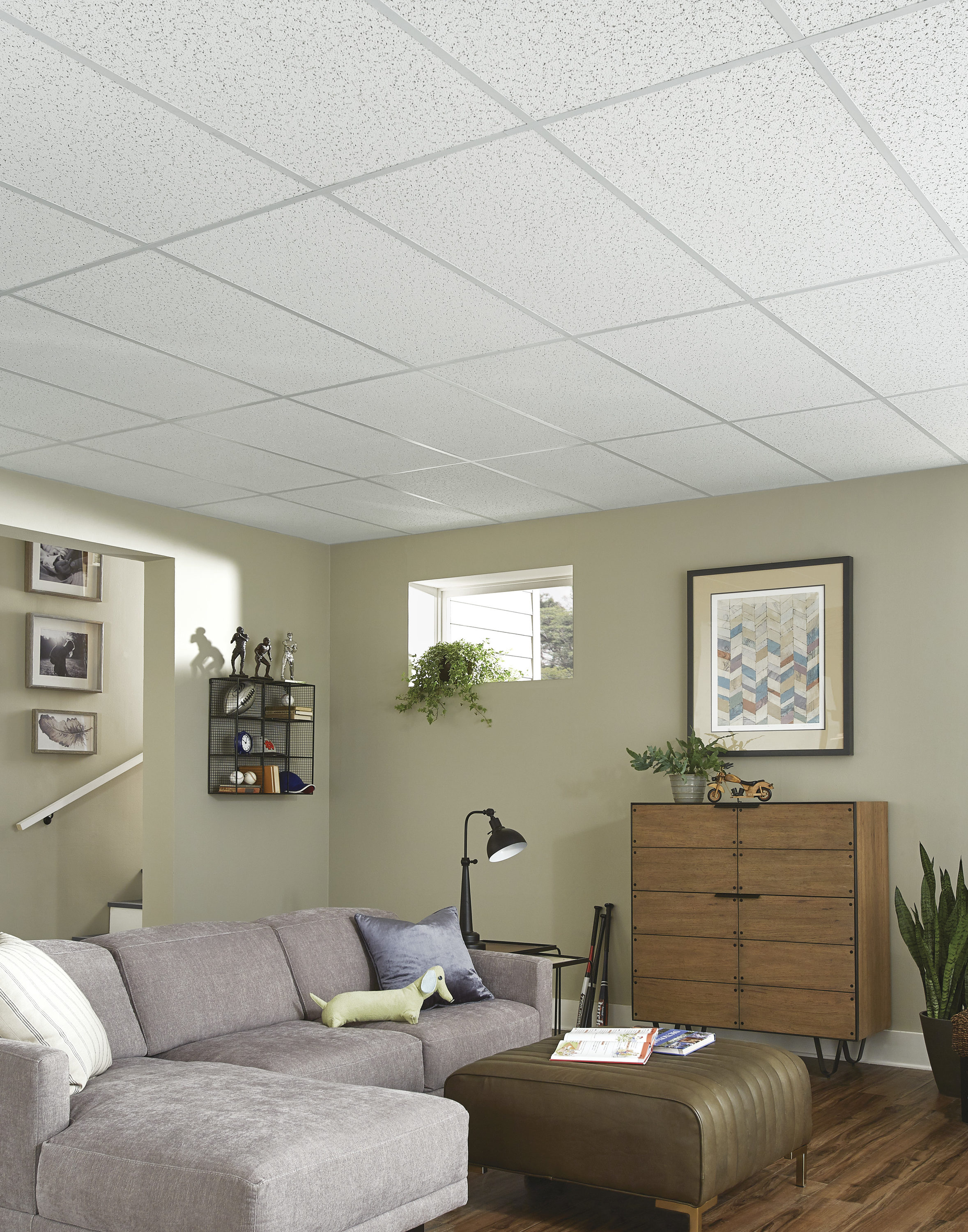 Armstrong Ceilings Random Textured Contractor 48-in X 24-in 4-Pack ...