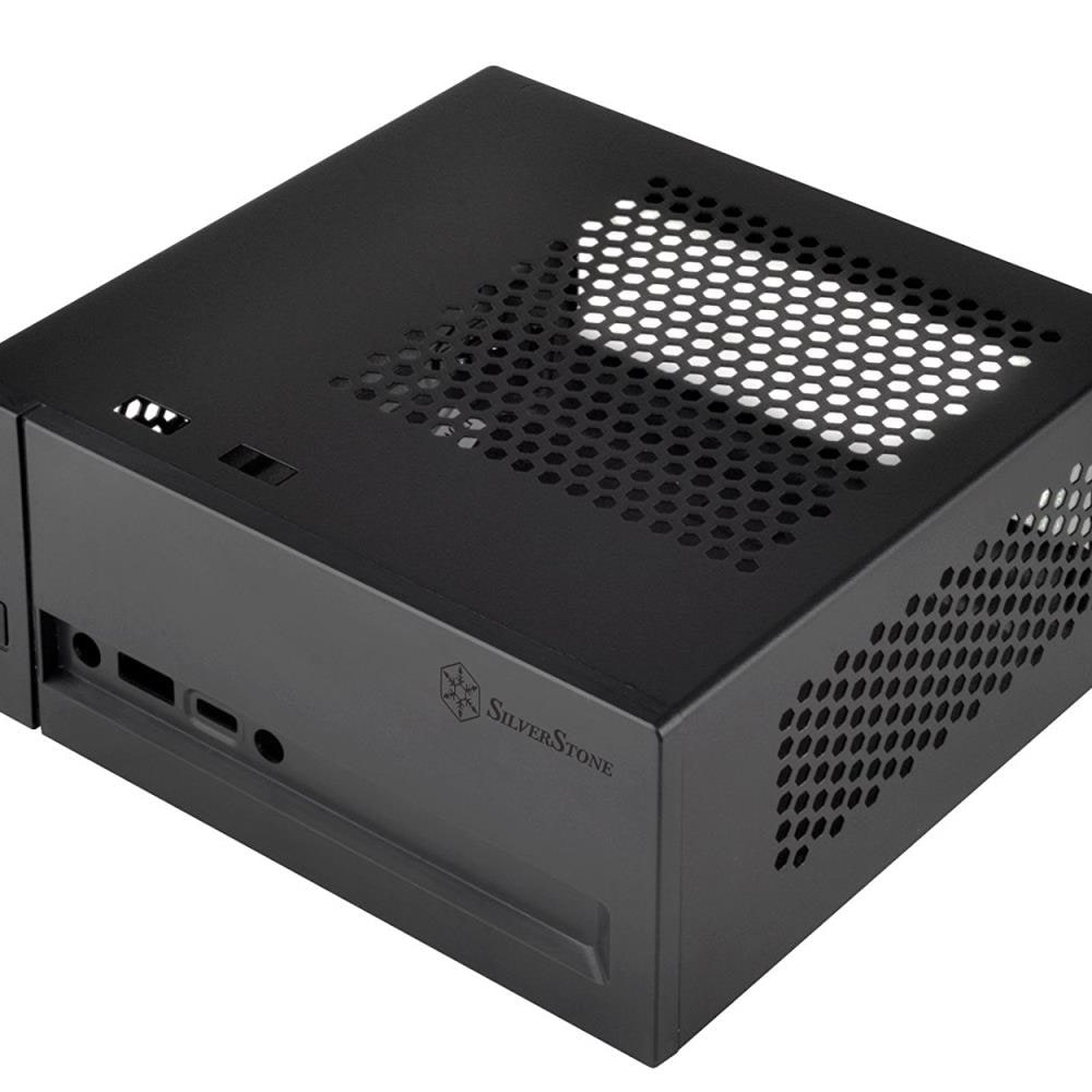 SilverStone SVSTT1609 Silverstone VT02B Technology Mini-Stx Computer Case with Dual 2.5 in. Hdd, Ssd Support and Vesa Mounting Kit