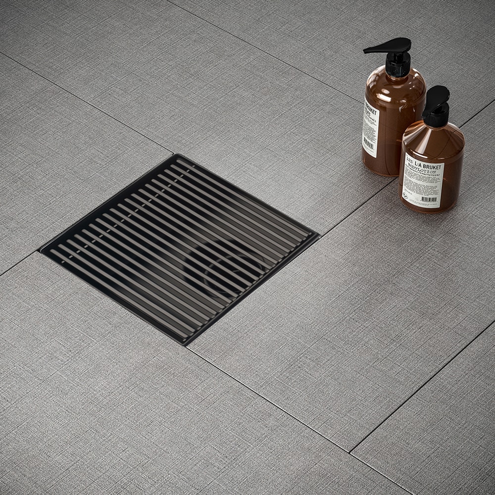 ELEGANTE DRAIN COLLECTION KD01A120-4-MBLK Drains-Flanges - View #6