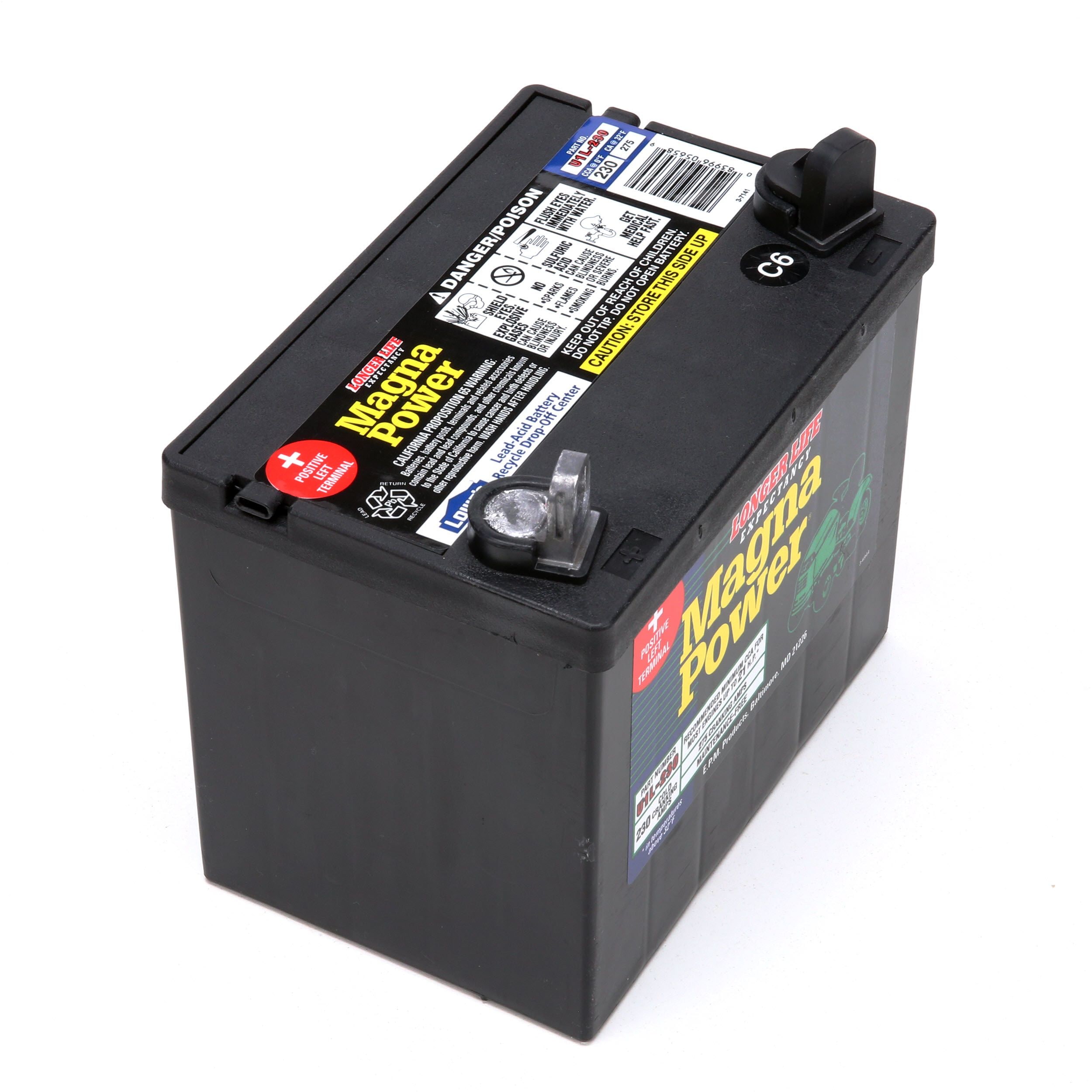 Magna Power 12-Volt 365 Amps Mower Battery In The Power Equipment ...