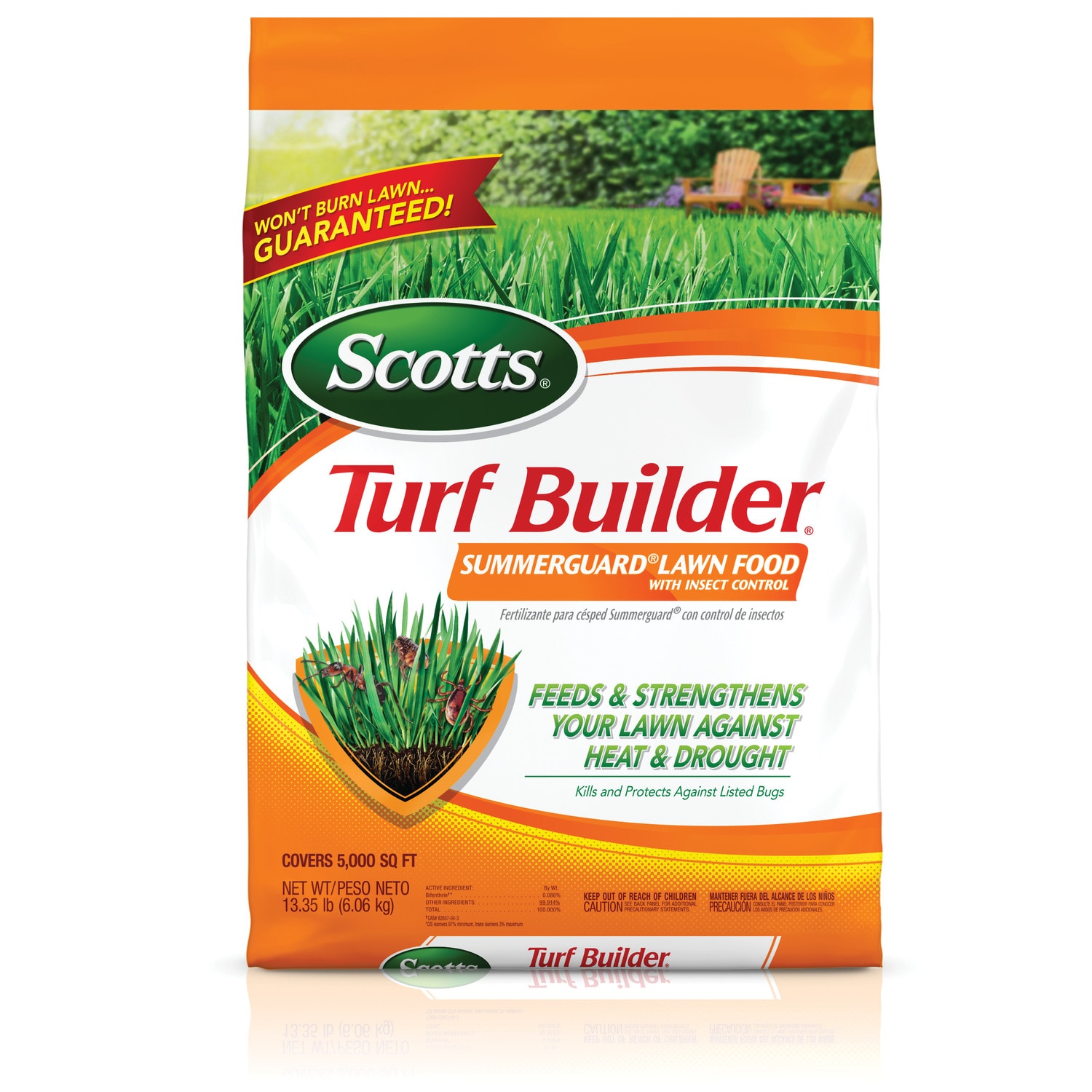 Image of Scotts Turf Builder SummerGuard with Slow Release Nitrogen fertilizer